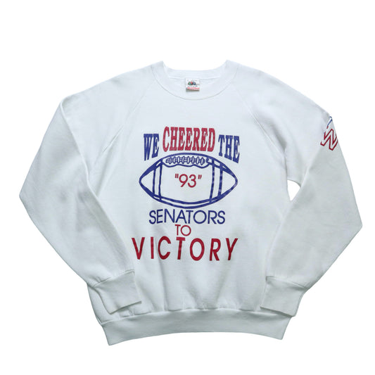 1993 Fruit brand American football sweatshirt made in the United States