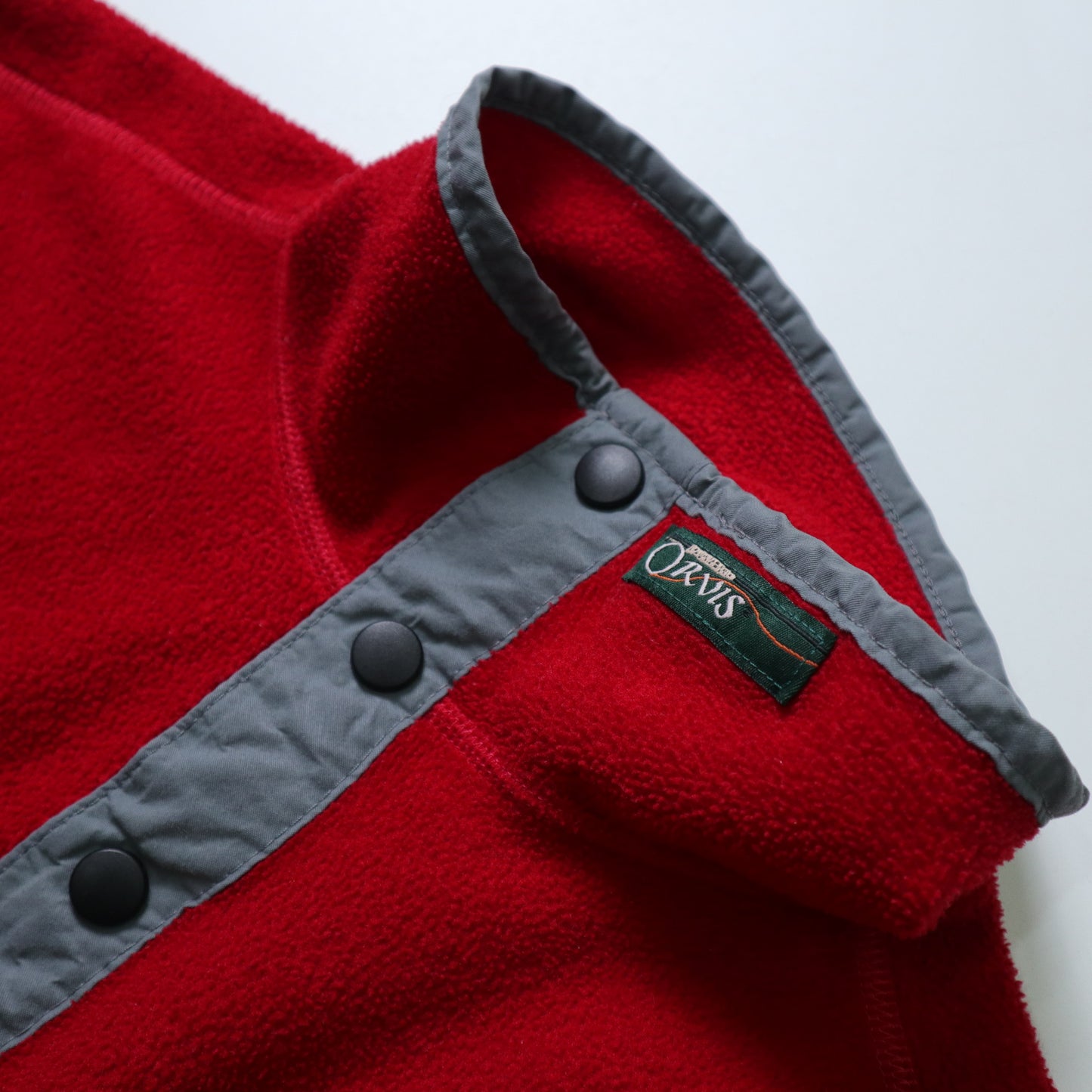 90's ORVIS USA made red fleece pullover
