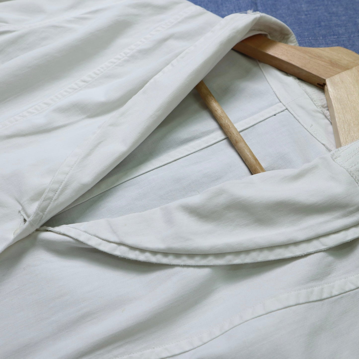 1940 - 50's French white workwear 白色法國工裝外套 - 富士鳥古著