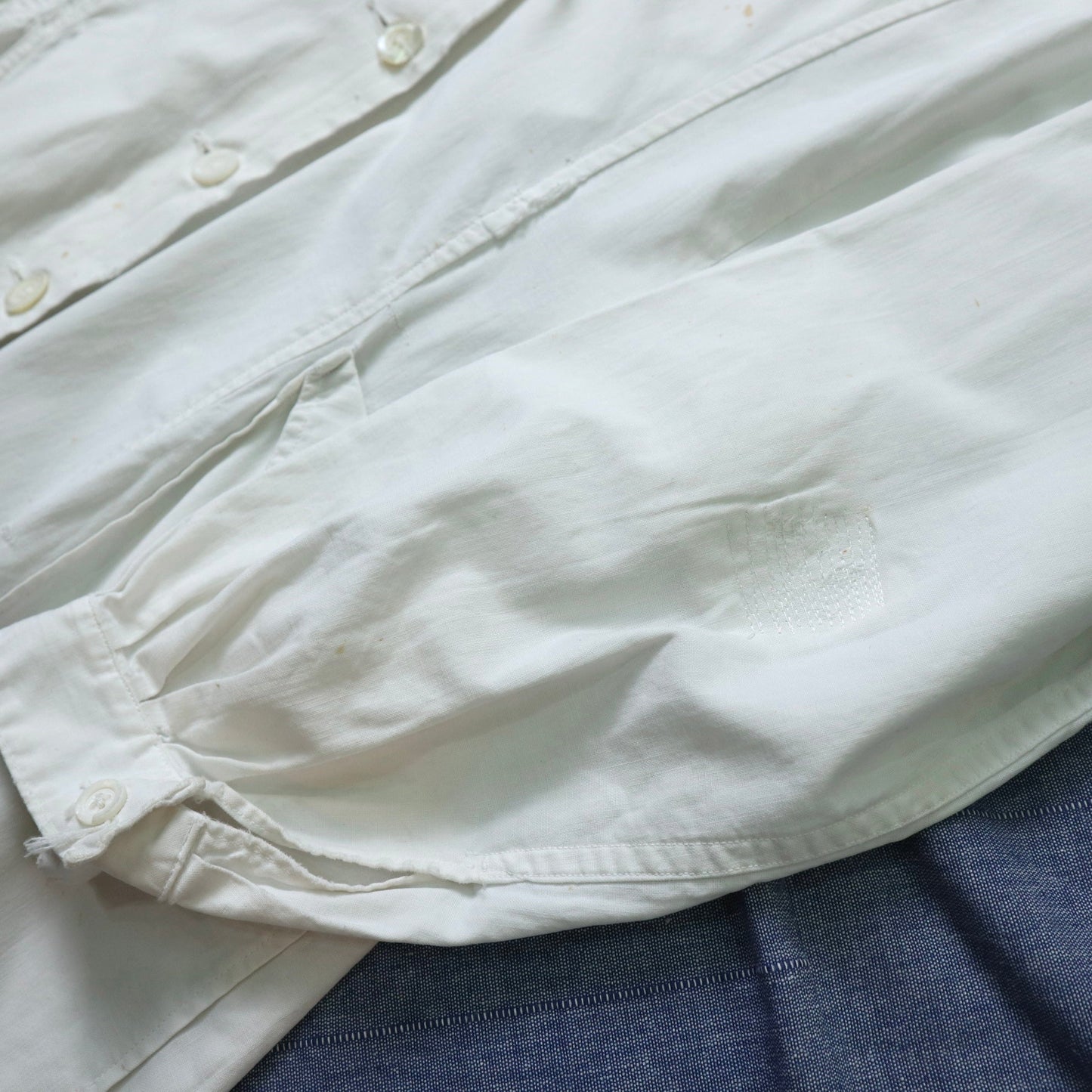 1940 - 50's French white workwear 白色法國工裝外套 - 富士鳥古著