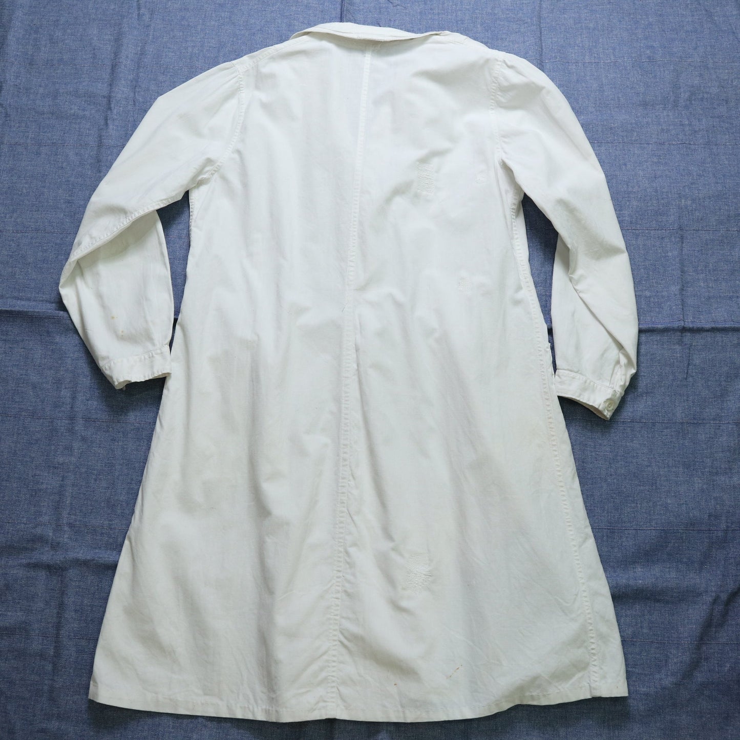 1940 - 50's French white workwear 白色法國工裝外套 - 富士鳥古著