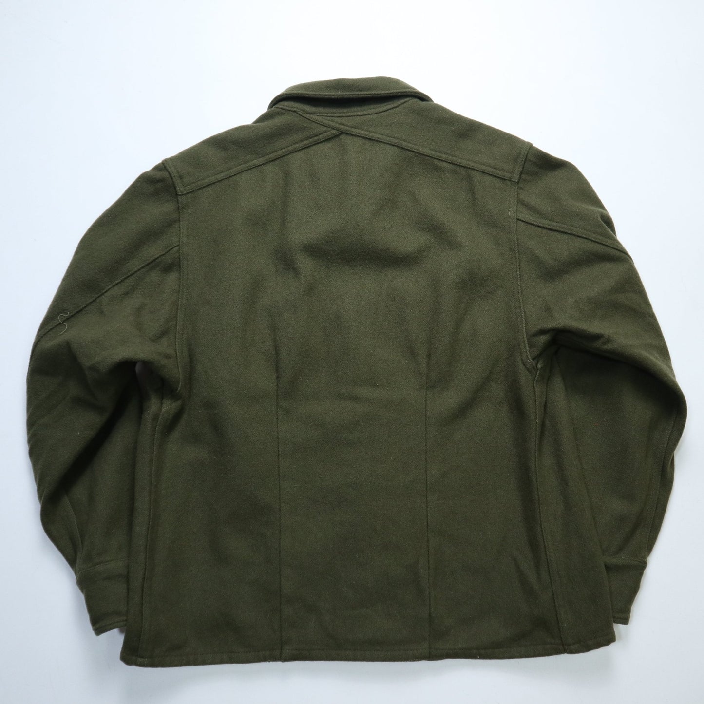 1950s OG - 108 US Army Wool Field Shirt 橄欖綠羊毛襯衫（3） - 富士鳥古著