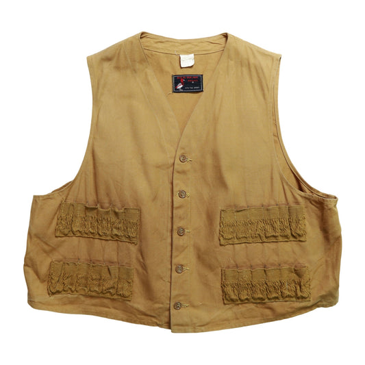 1950s Red Head Hunting vest 狩獵背心 - 富士鳥古著