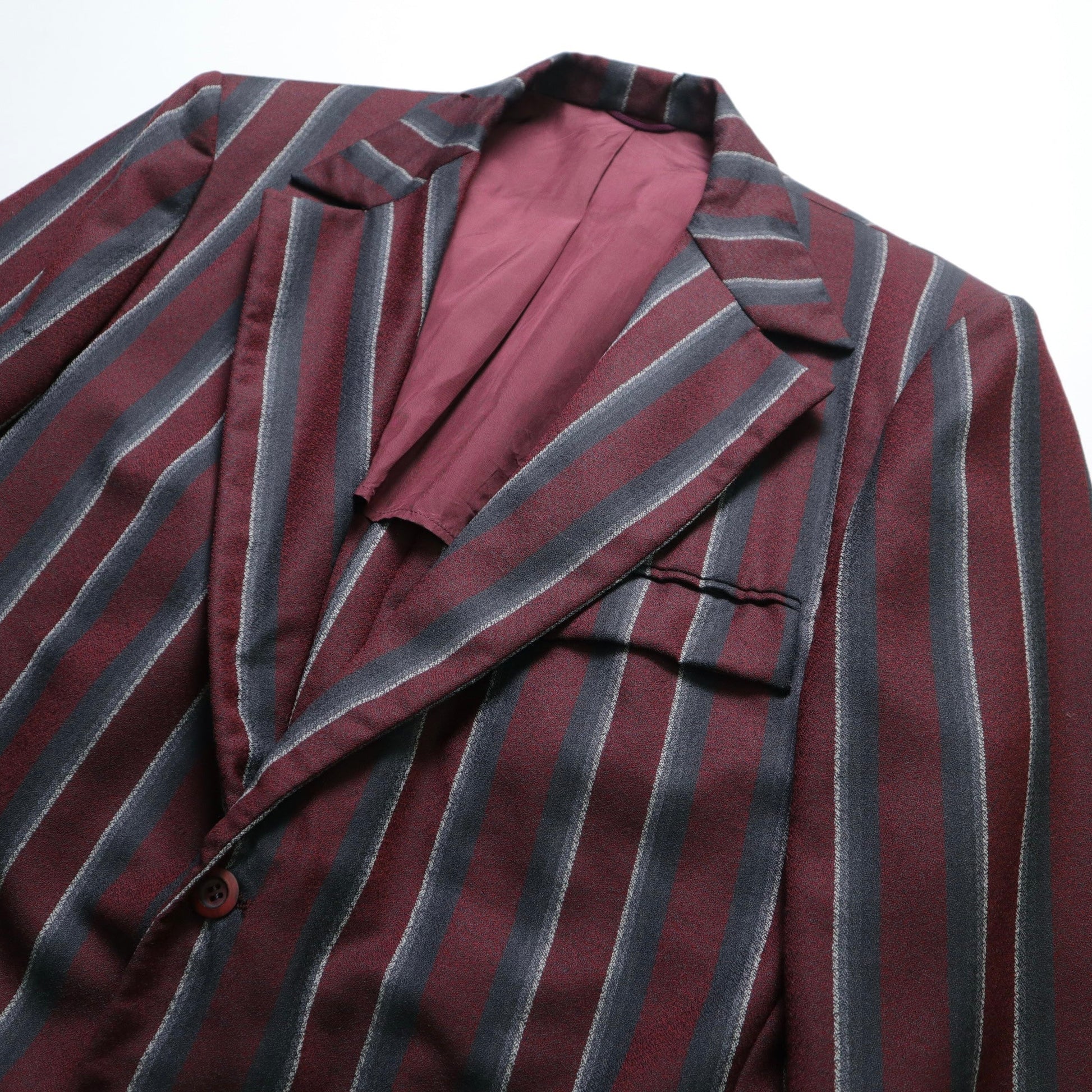 1960s Ratner California Clothes 羊毛條紋西裝外套 - 富士鳥古著