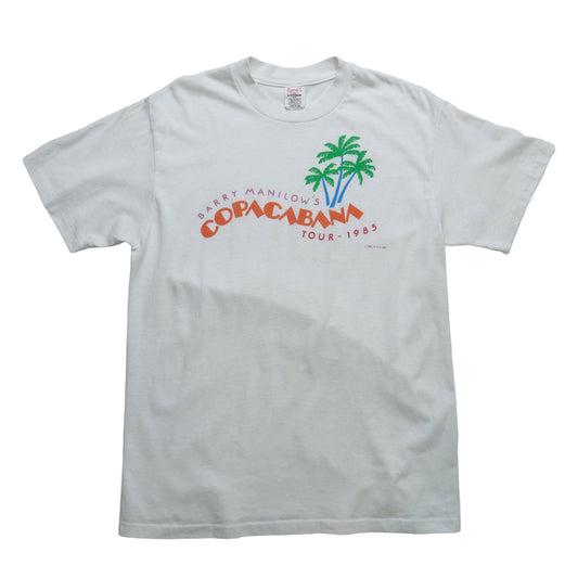 1980s 美製 美國歌手巴瑞曼尼洛 Copacabana T-Shirt - 富士鳥古著