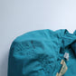 80s LLBean USA made aqua nylon pullover windproof blouse