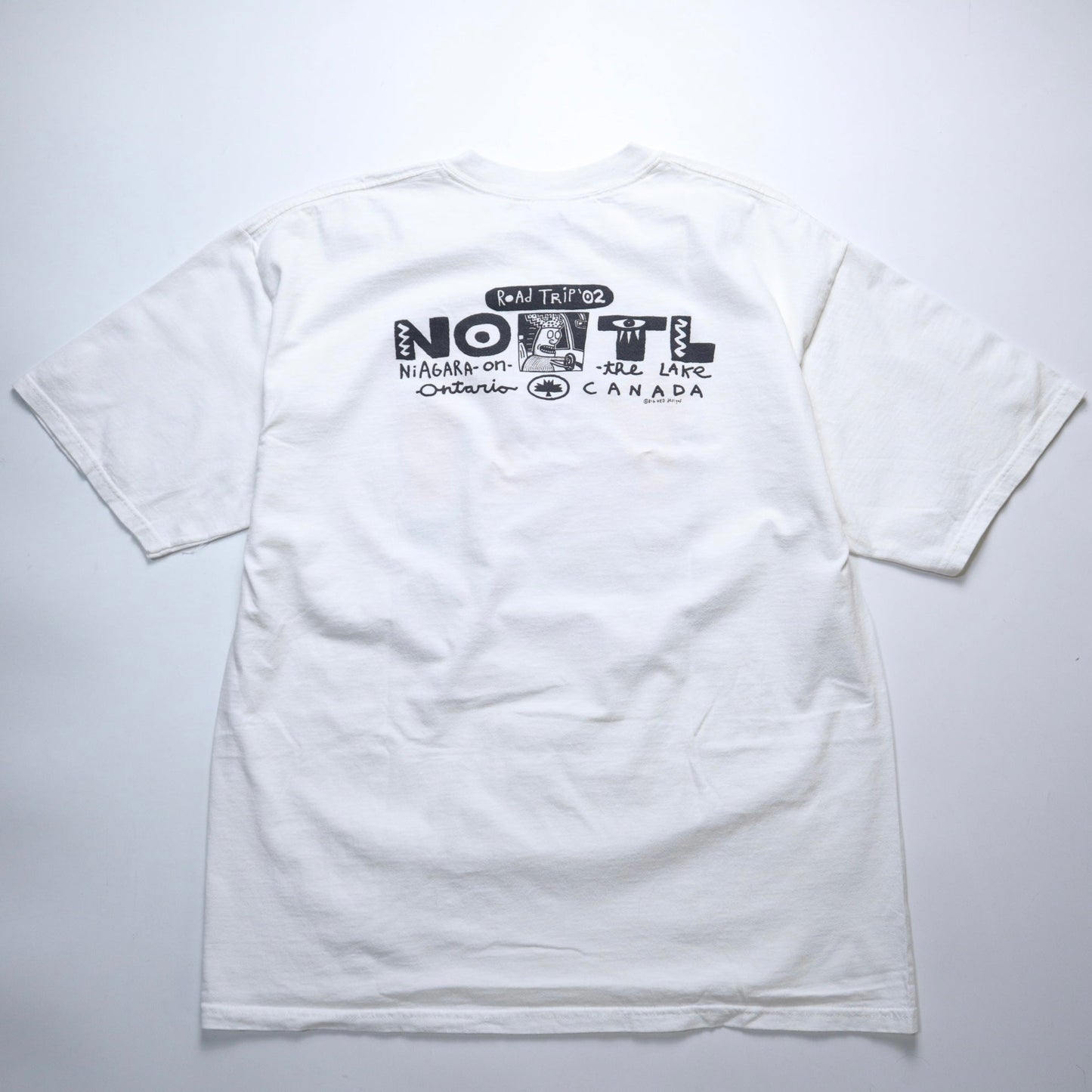 2002 Road Trip print tee 古著T-Shirt - 富士鳥古著