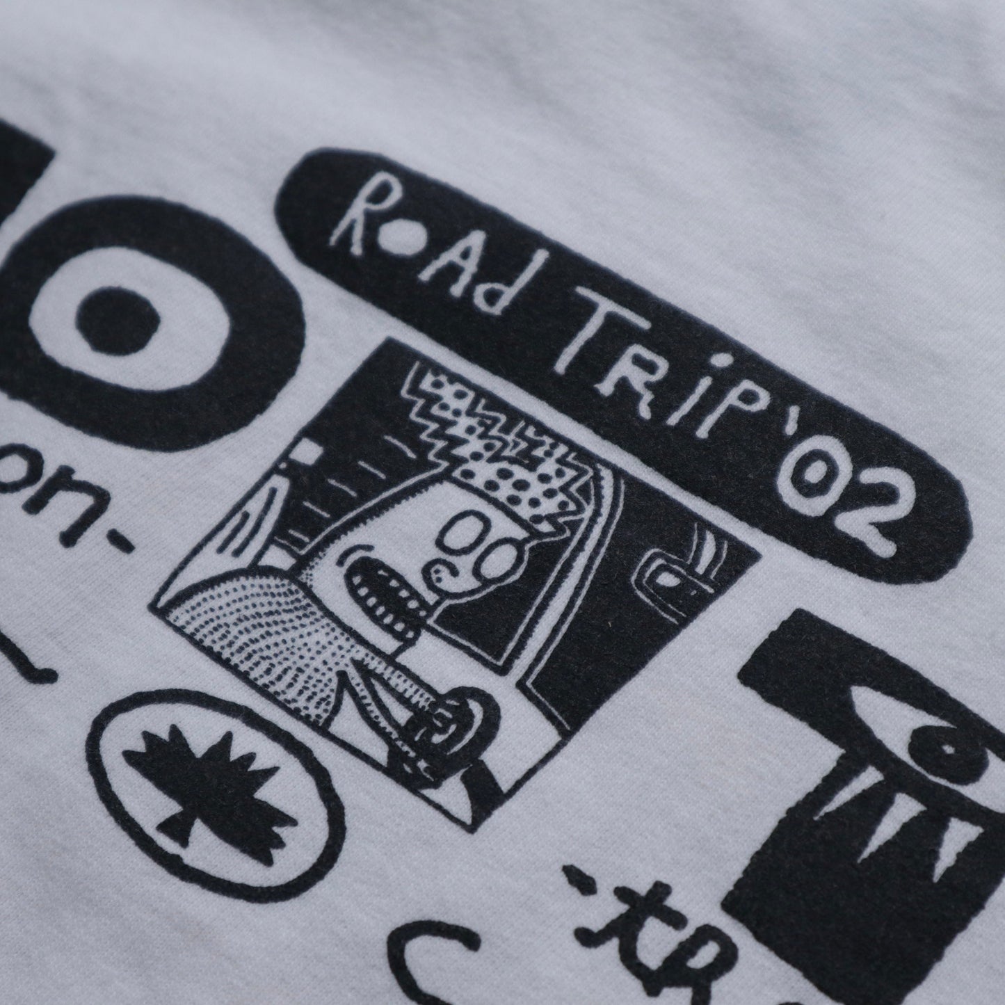 2002 Road Trip print tee 古著T-Shirt - 富士鳥古著