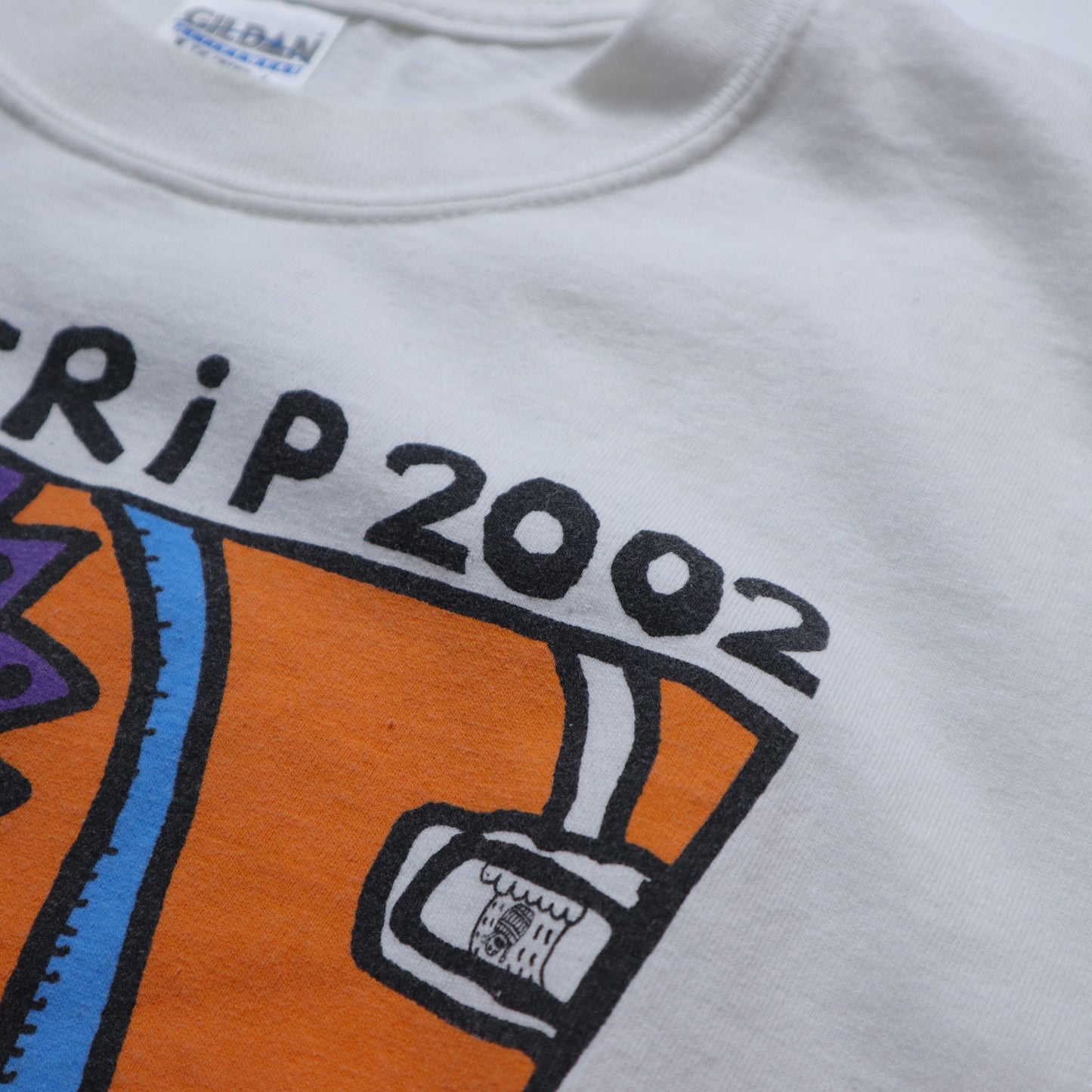 2002 Road Trip print tee vintage T-Shirt