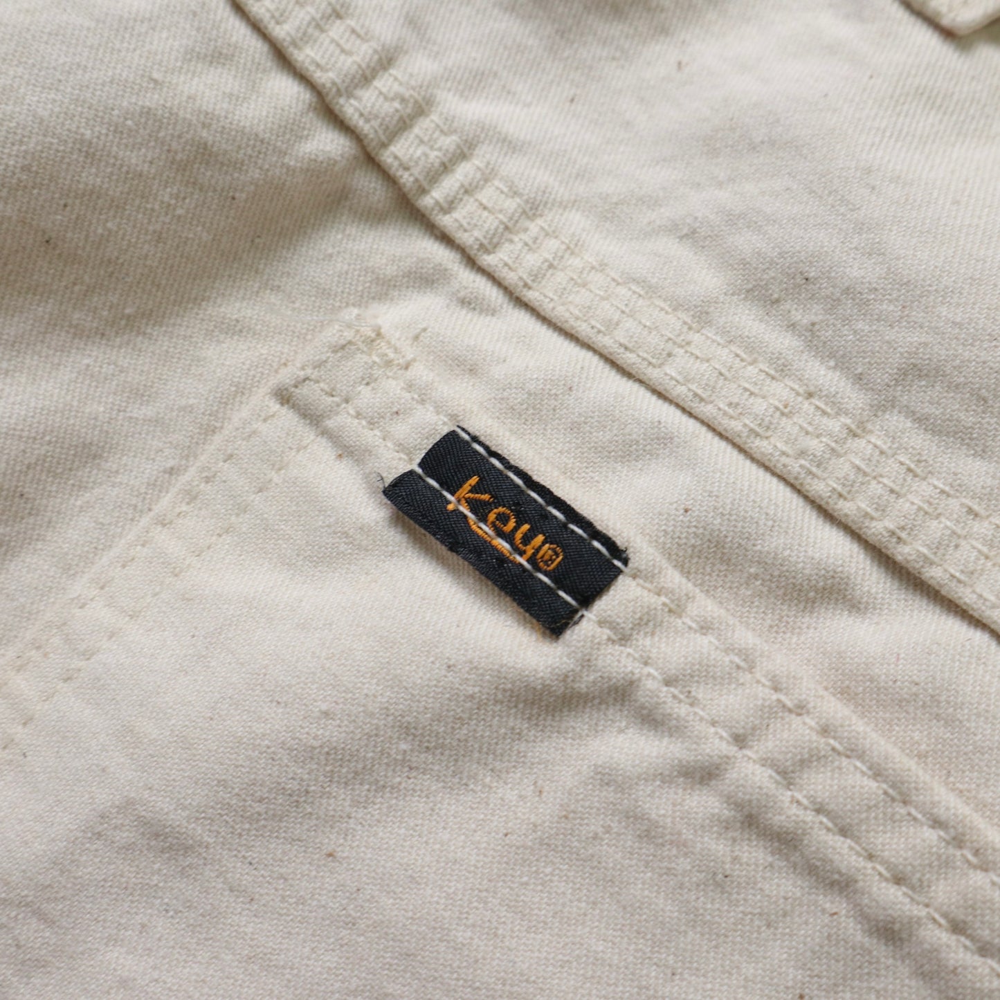 (36W) 80's Key 美國製 米白色工作褲 Talon拉鍊