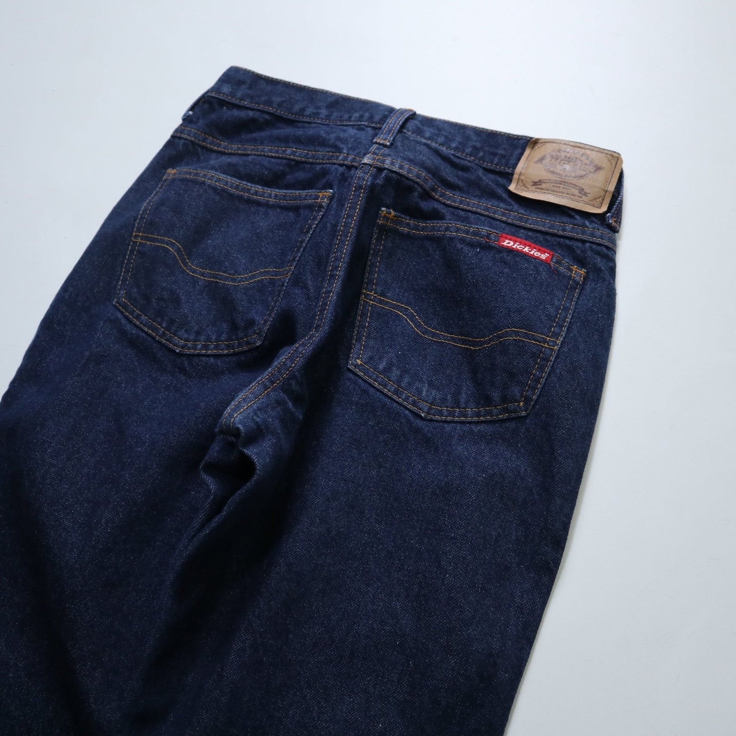 (27W) Dickies 深藍色直筒牛仔褲 - 富士鳥古著