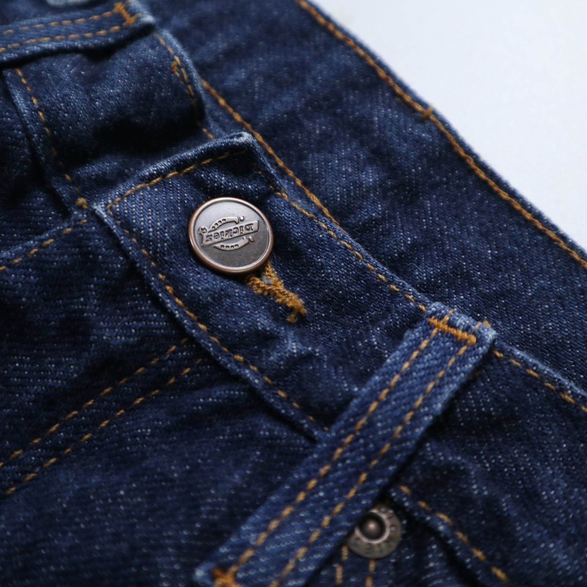 (27W) Dickies 深藍色直筒牛仔褲 - 富士鳥古著