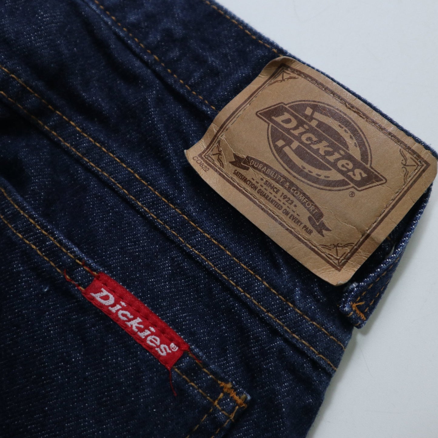 (27W) Dickies 深藍色直筒牛仔褲 - 富士鳥古著