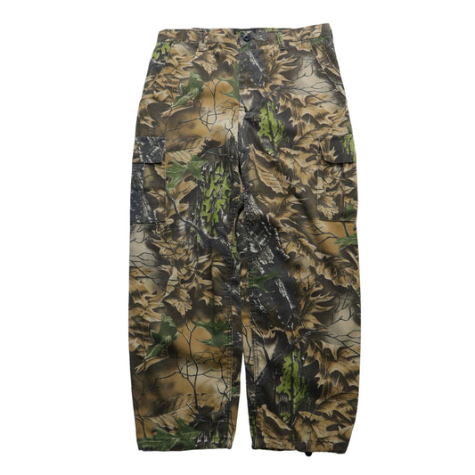 (30-37W) 90s美國製 Hunt Safe 叢林迷彩楓葉狩獵褲