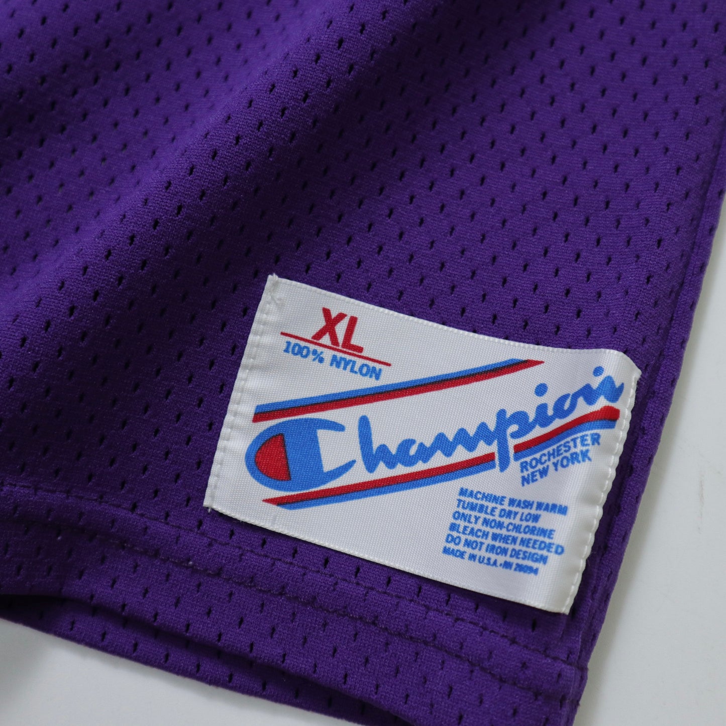 80s Champion Purple American Football Net Jacket