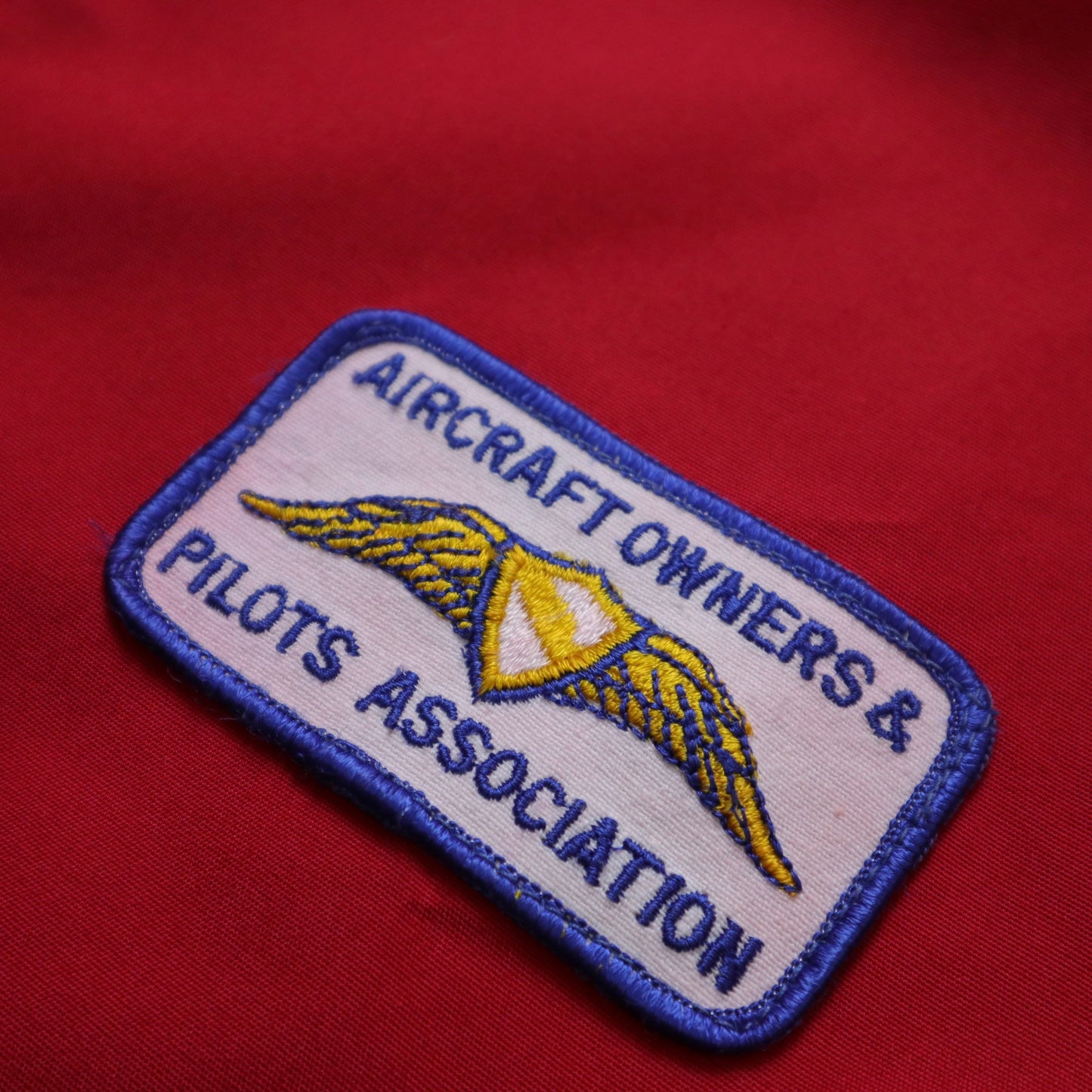 1970年代 AOPA フライト アパレル ボンバー ジャケット AOPA フライト アパレル ボンバー ジャケット