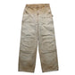 (30W)Carhartt 美國製 卡其色工作褲 Double Knee pants - 富士鳥古著