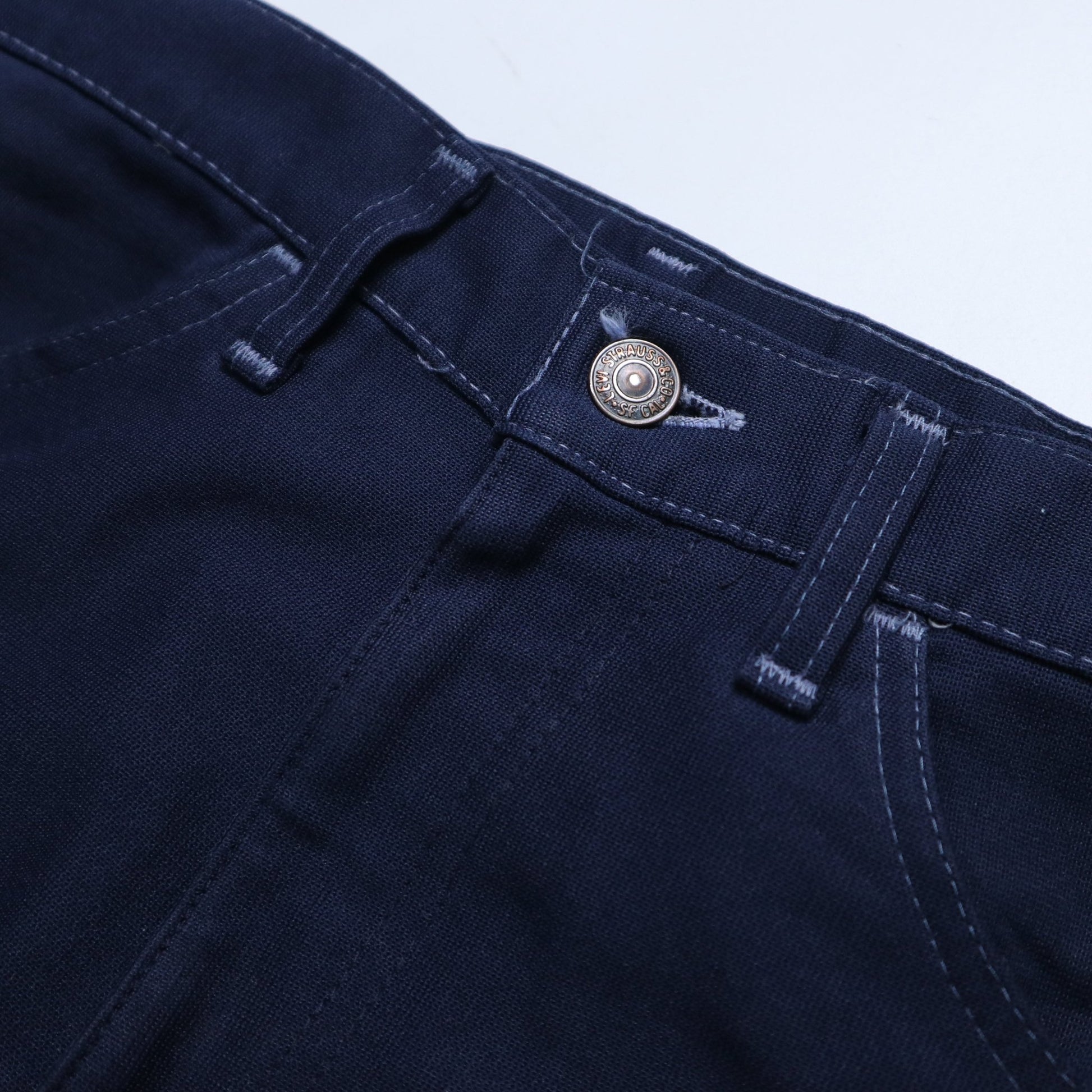 (32W) 80s Levi’s 517 美國製 海軍藍靴型褲 - 富士鳥古著