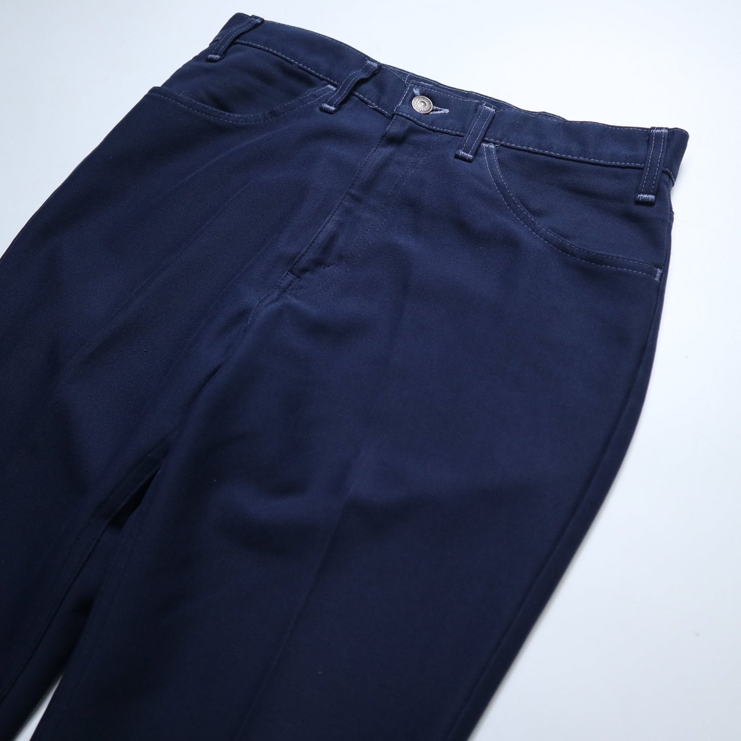 (32W) 80s Levi’s 517 美國製 海軍藍靴型褲 - 富士鳥古著