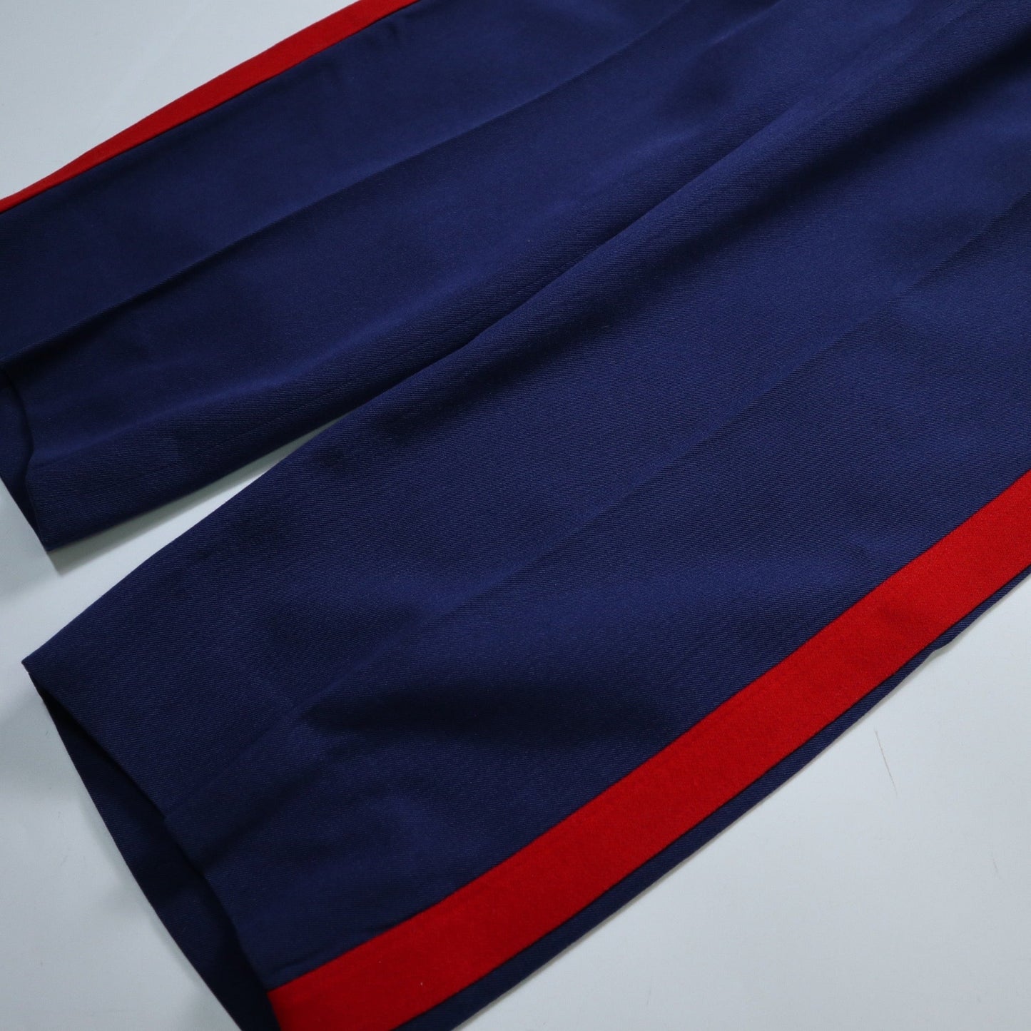 （32W) 80s US Marine Corps 藍色羊毛禮褲 Gabardine wool - 富士鳥古著