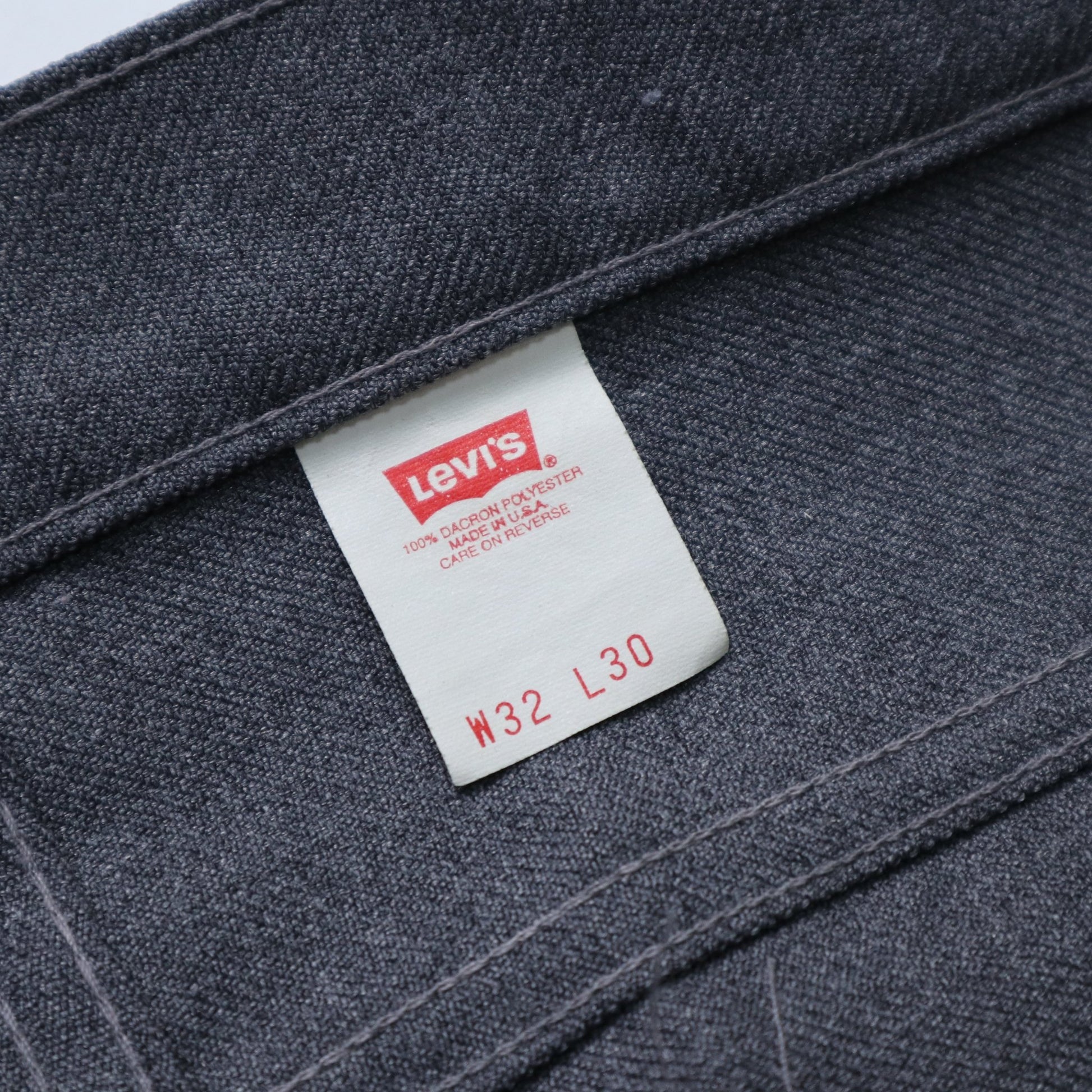 （32W) 90s Levi’s 517 美國製 雪花灰色靴型褲 - 富士鳥古著