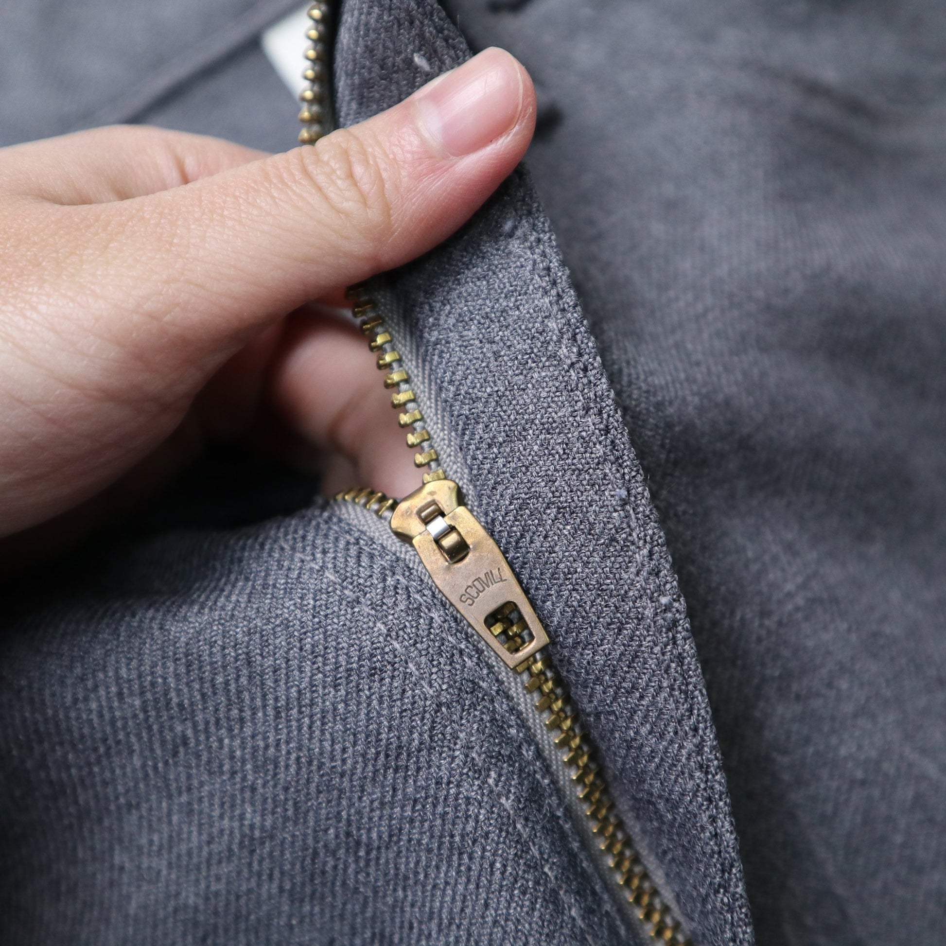 （32W) 90s Levi’s 517 美國製 雪花灰色靴型褲 - 富士鳥古著