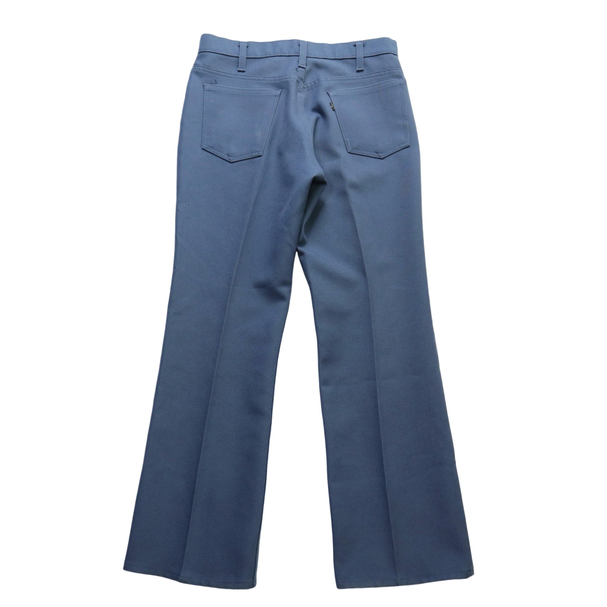 (32W)70s Levi’s 517 美國製 土耳其藍靴型褲 - 富士鳥古著