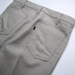 （33W) 80s Levi’s 517 美國製 卡其色靴型褲 - 富士鳥古著