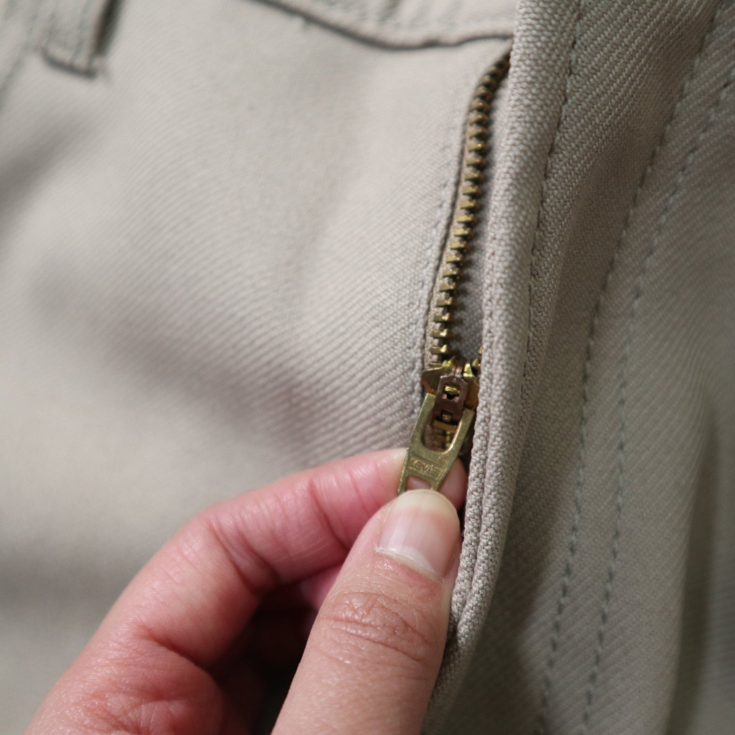 (33W) Levi’s 517 卡其色靴型褲 - 富士鳥古著