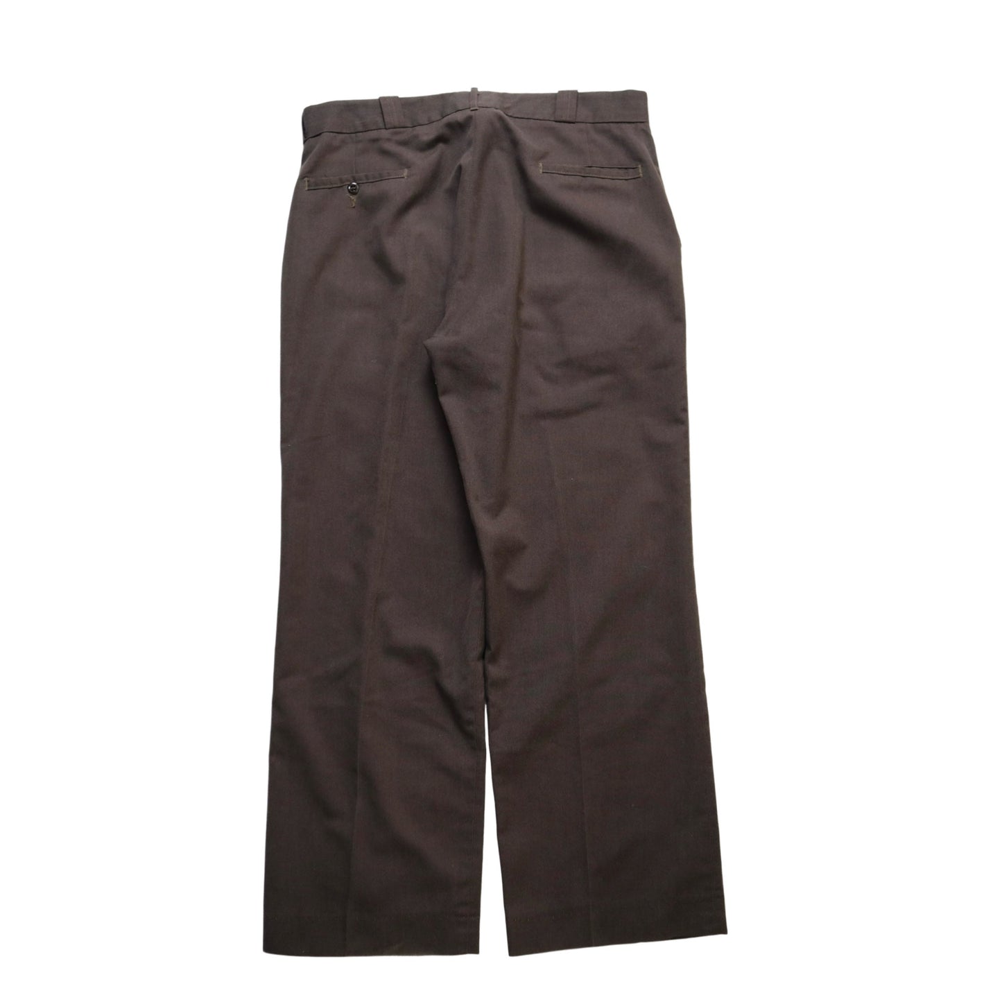 (34W) 70s Oshkosh B’Gosh 美國製 咖啡色工作褲 Talon拉鍊 - 富士鳥古著