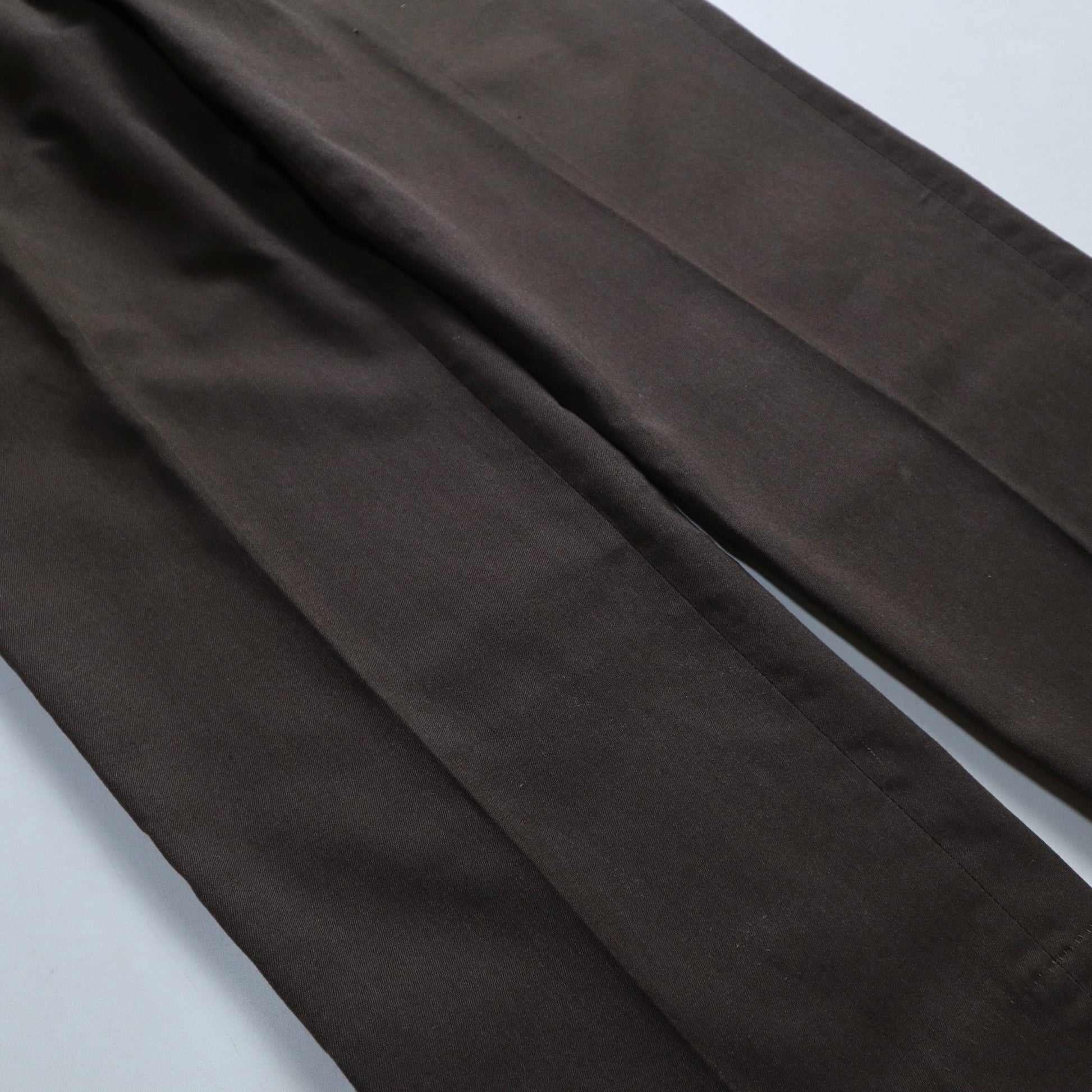 (34W) 70s Oshkosh B’Gosh 美國製 咖啡色工作褲 Talon拉鍊 - 富士鳥古著