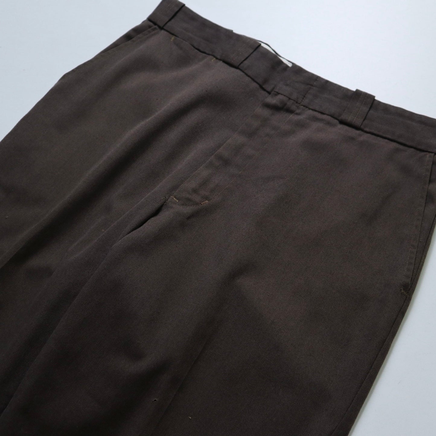 (34W) 70s Oshkosh B’Gosh 美國製 咖啡色工作褲 Talon拉鍊 - 富士鳥古著