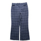 （34W) 70s Sears KINGS ROAD Doubel Knit 格紋靴型褲 - 富士鳥古著