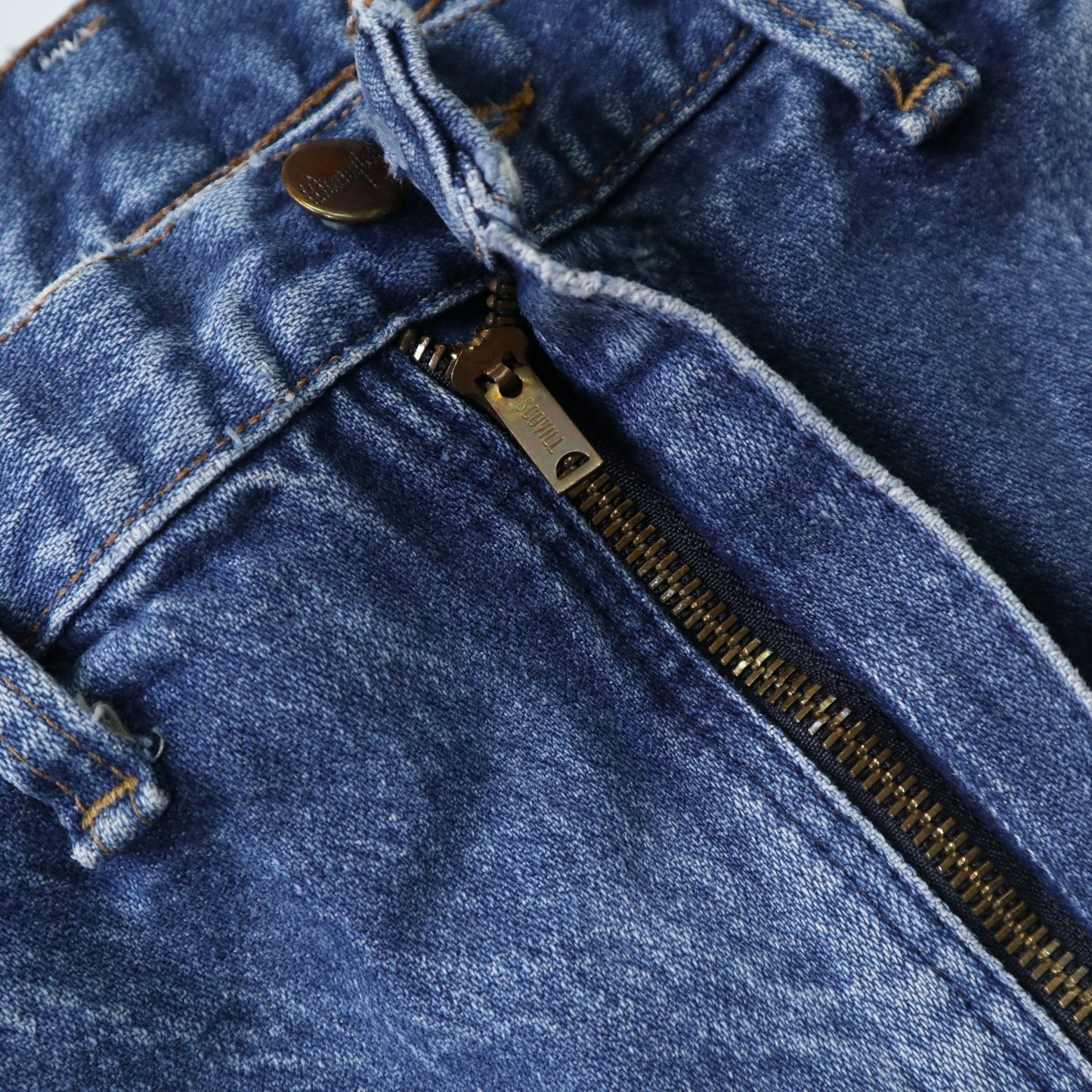 （34W) 70s Wrangler 13MWZ 藍哥直筒牛仔褲 - 富士鳥古著