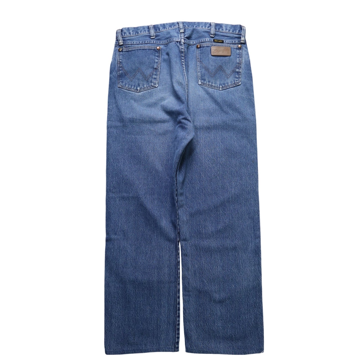 （34W) 70s Wrangler 13MWZ 藍哥直筒牛仔褲 - 富士鳥古著