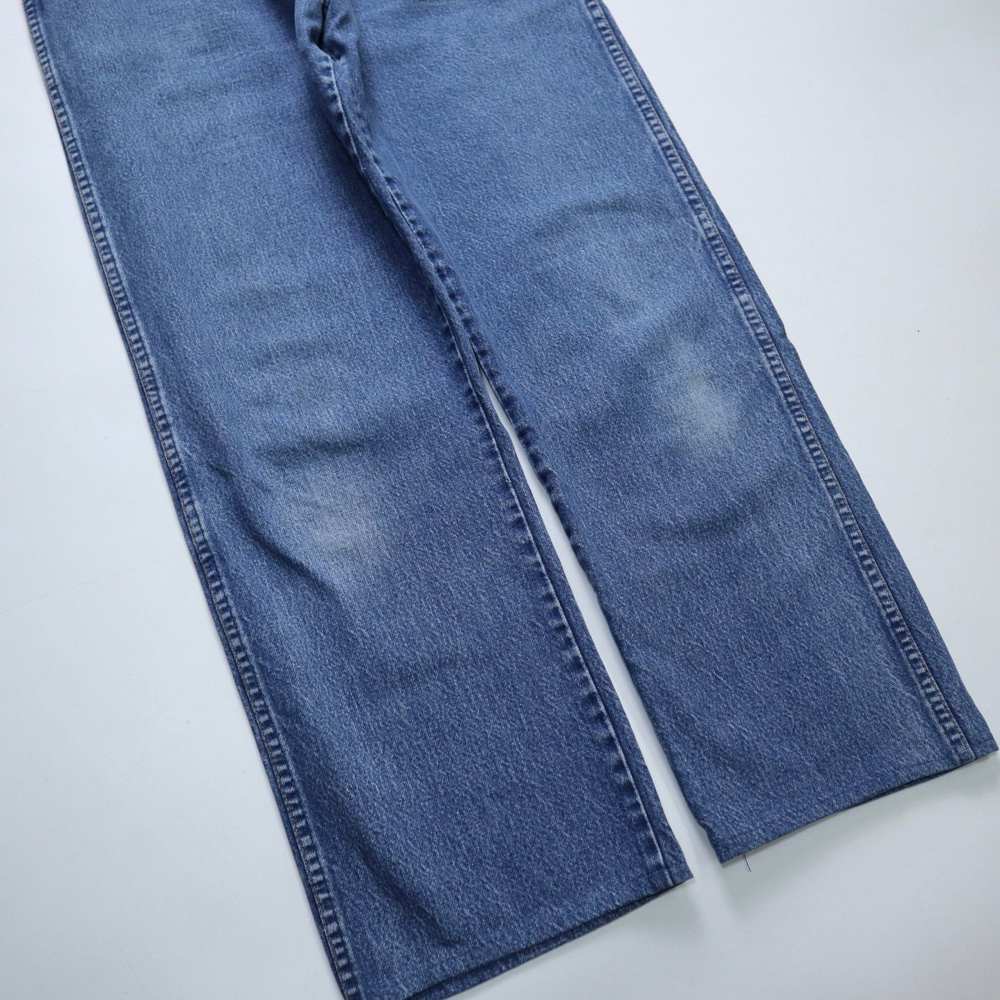 （34W) 70s Wrangler 13MWZ 藍哥直筒牛仔褲 - 富士鳥古著