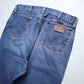 （34W) 70s Wrangler 13MWZ 藍哥直筒牛仔褲 - 富士鳥古著