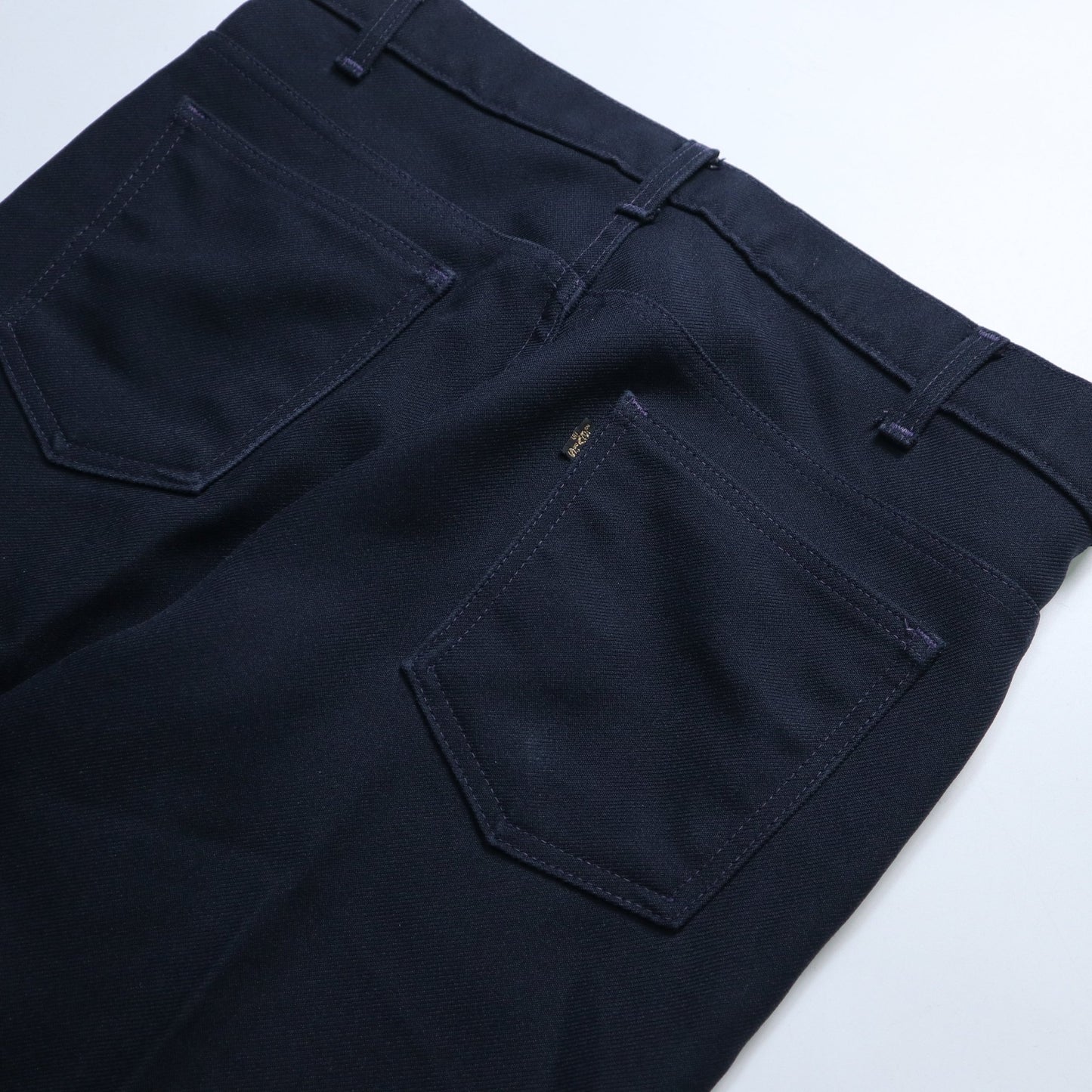 （34W) 90s Levi’s 517 美國製 藍黑色靴型褲 - 富士鳥古著