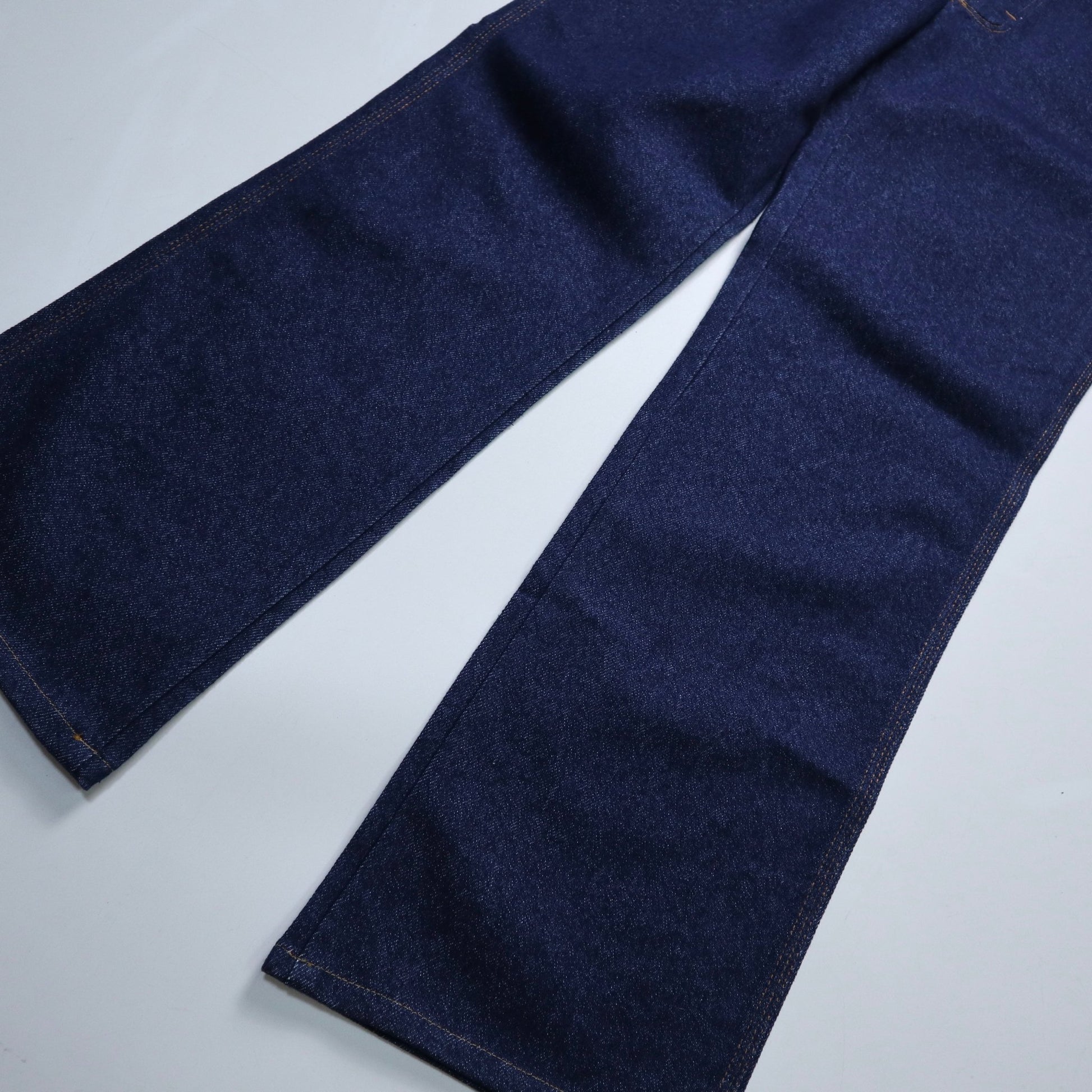 （34W) 90s 美國製 SHEPLERS *庫存新品*原色丹寧靴型褲 - 富士鳥古著