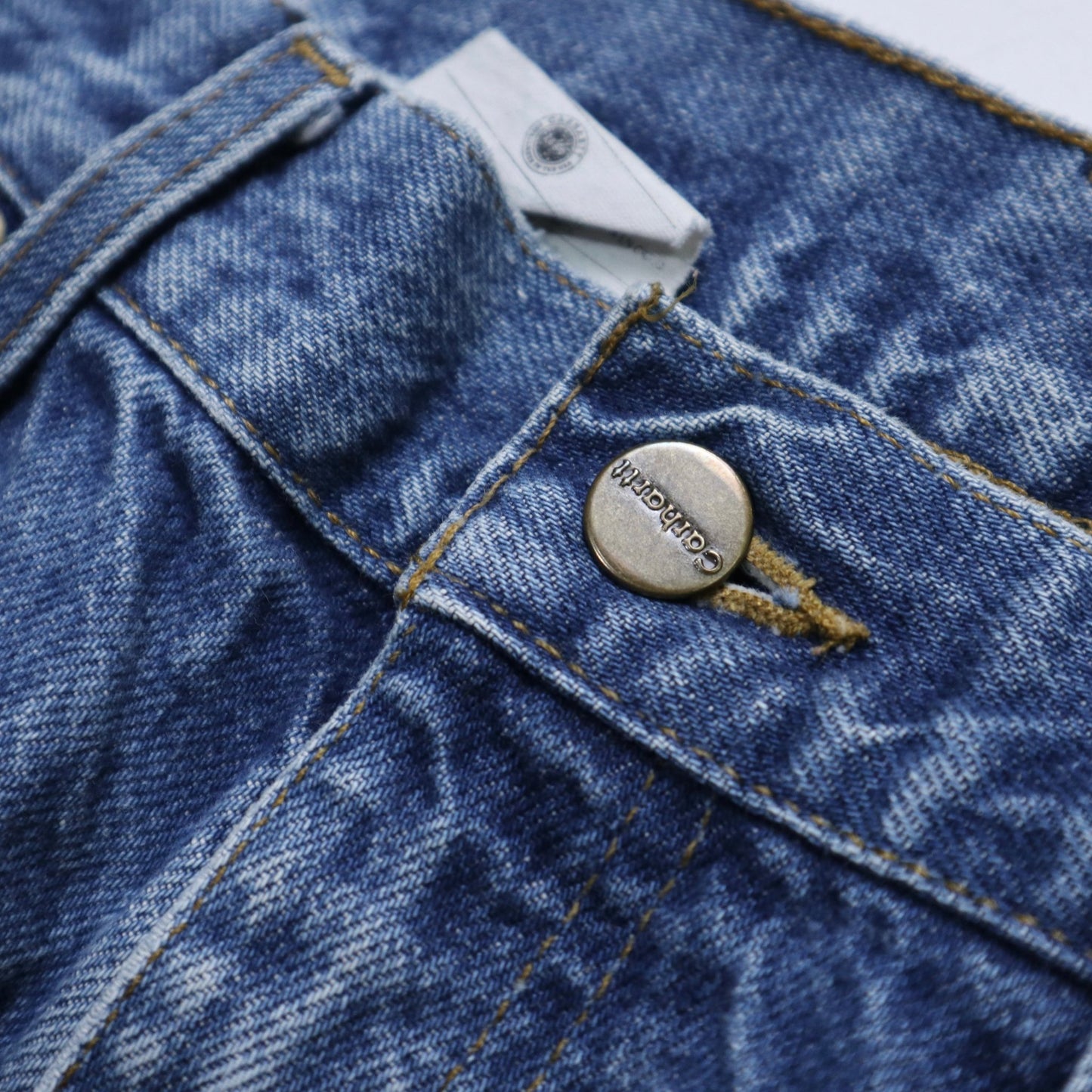 （34W) Carhartt 墨西哥製 淺色丹寧牛仔褲 - 富士鳥古著