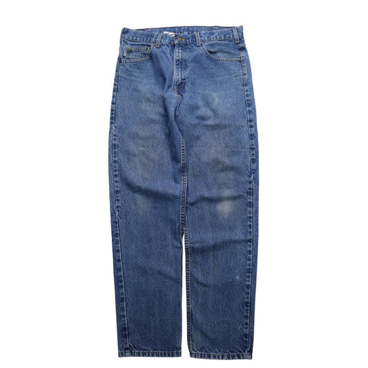 （34W) Carhartt 墨西哥製 淺色丹寧牛仔褲 - 富士鳥古著