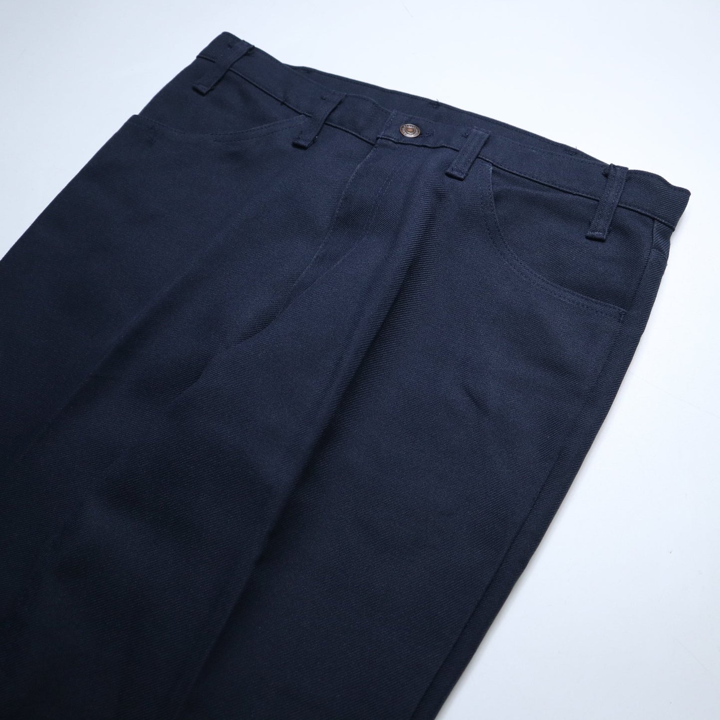 (35 - 36W) 90s Levi’s 美國製 藍黑色靴型褲 - 富士鳥古著