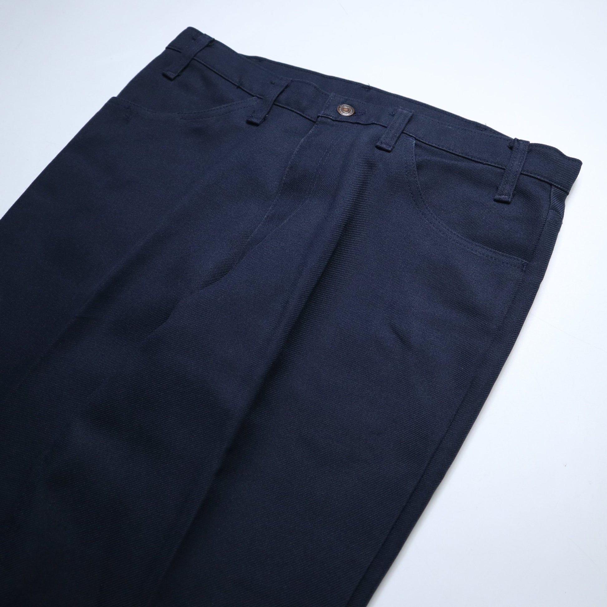 (35 - 36W) 90s Levi’s 美國製 藍黑色靴型褲 - 富士鳥古著