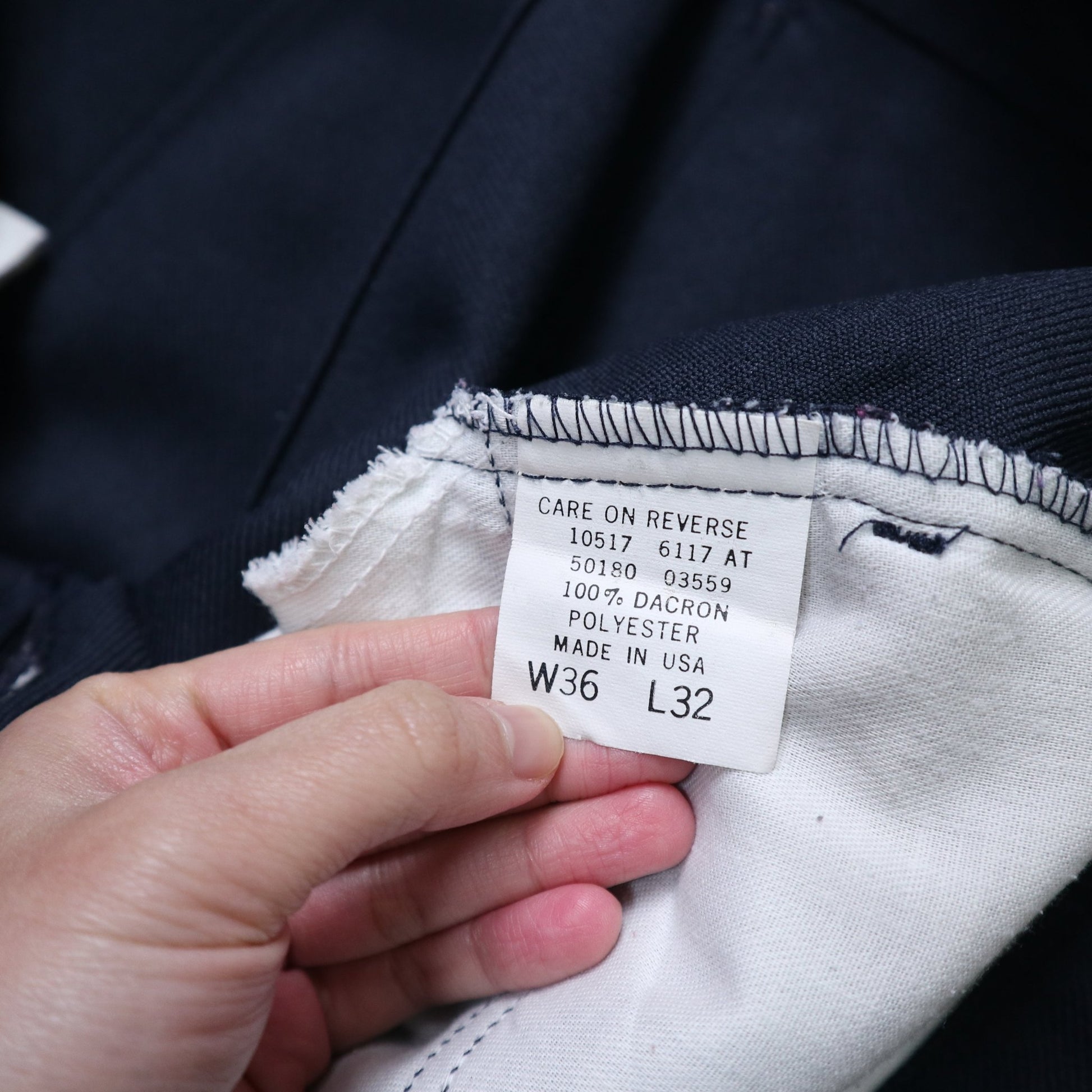 (35 - 36W) 90s Levi’s 美國製 藍黑色靴型褲 - 富士鳥古著