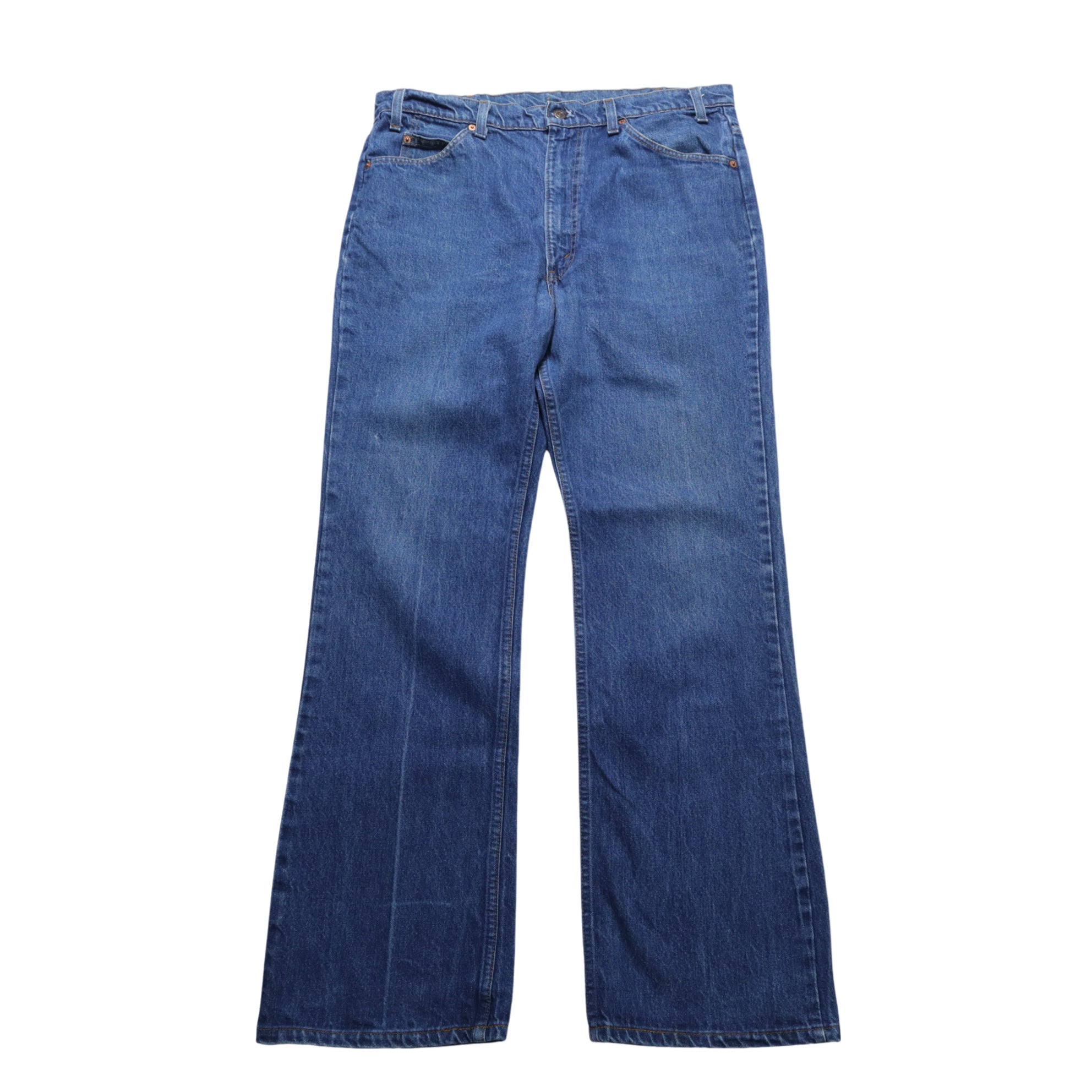 35-36W) 80s Levi's 517 American-made denim bootcut jeans (20517-0217) -  Fujibird Vintage – 富士鳥古著