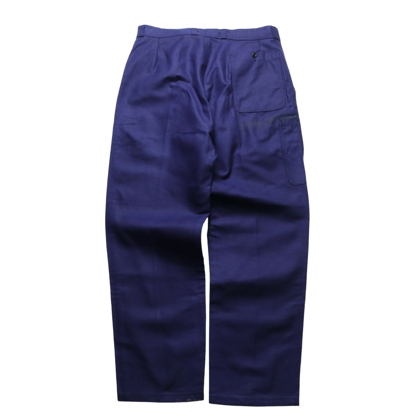 (36W) 1950's SANFOR new stock dark blue French work pants