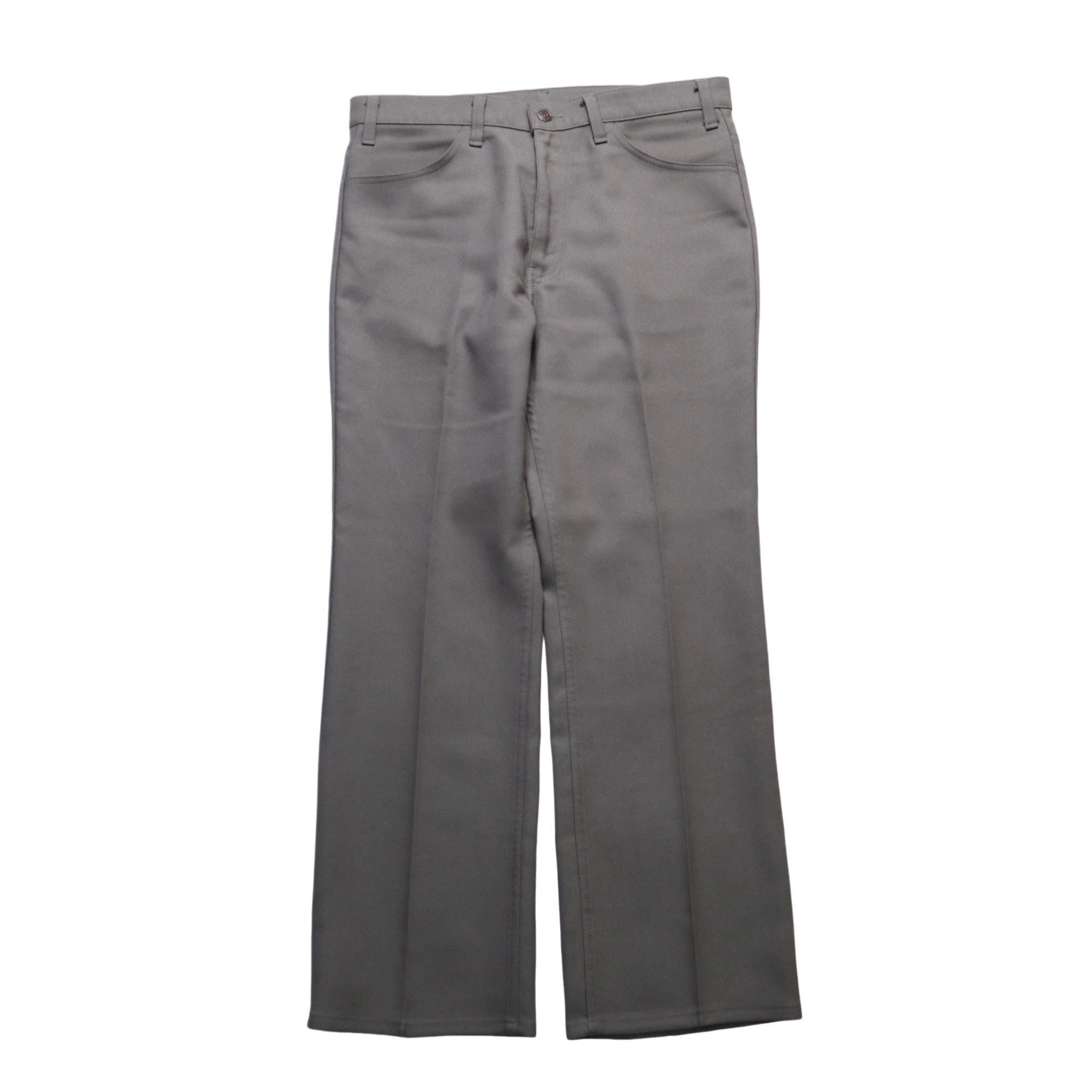 36W) 80年代 Levi's 517 USA製 ブラウングレー ブーツカットパンツ