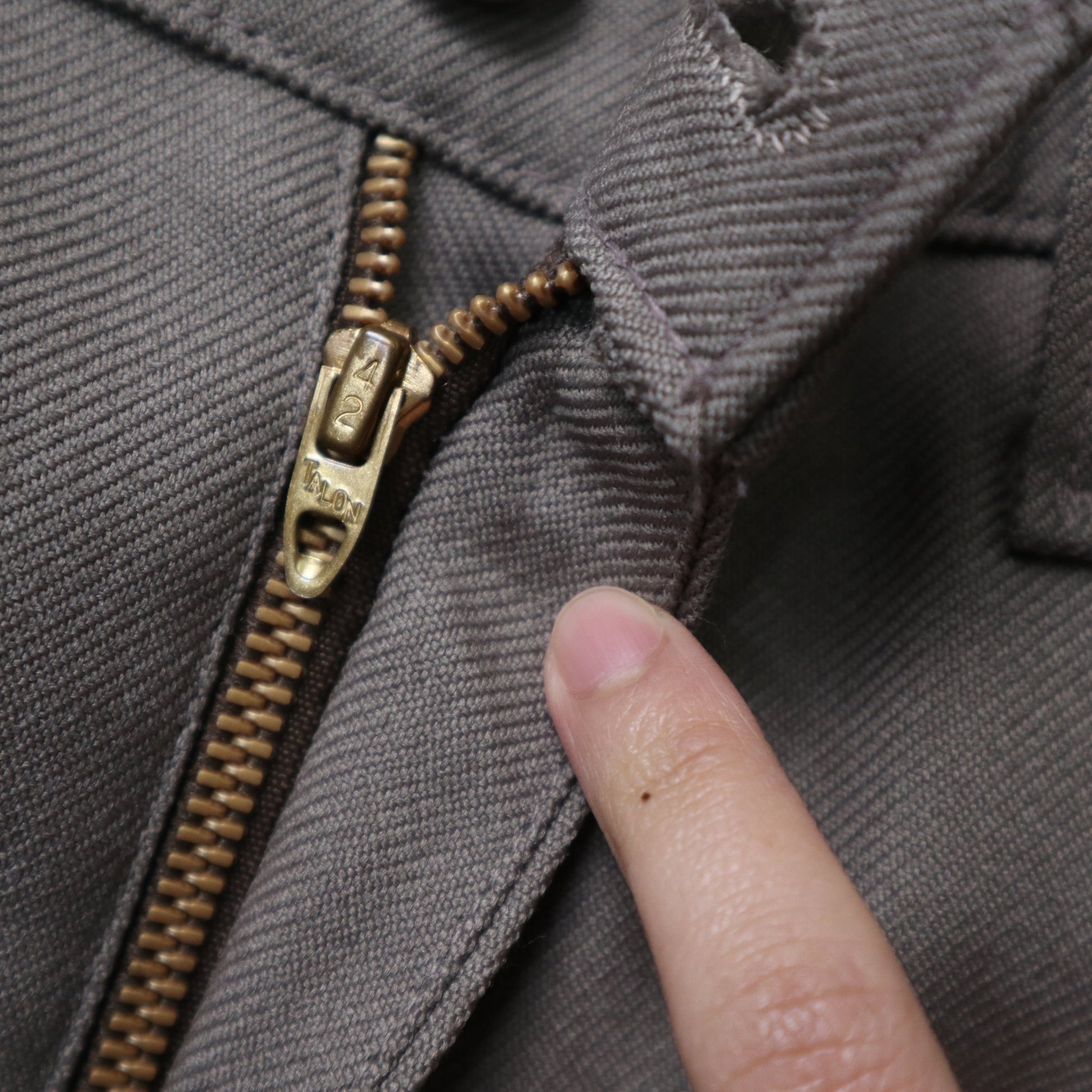 （36W) 80s Levi’s 517 美國製 褐灰色靴型褲 - 富士鳥古著