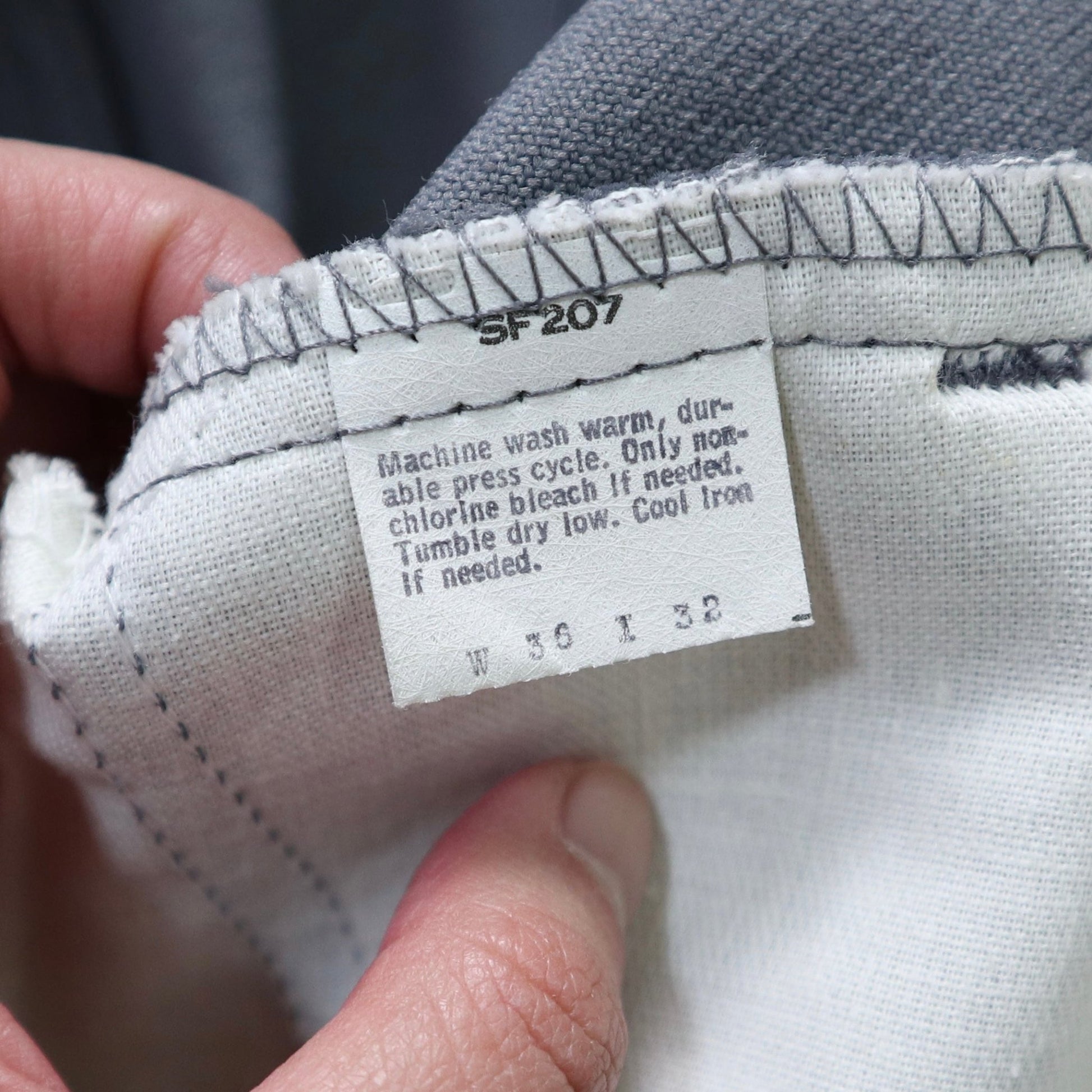 （36W) 80s Levi’s 517 美國製 灰色靴型褲 - 富士鳥古著