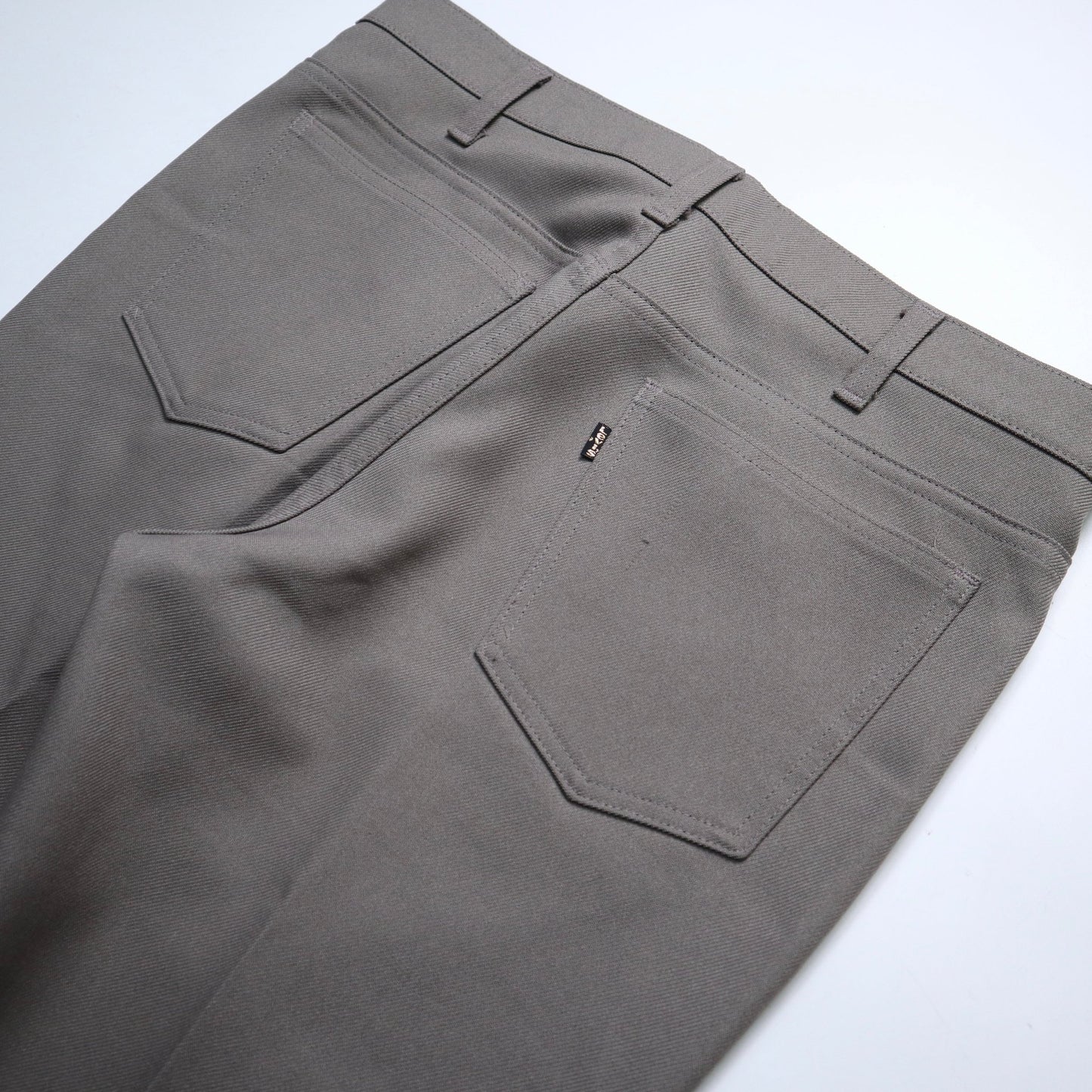 （36W) 80s Levi’s 517 美國製 褐灰色靴型褲 - 富士鳥古著